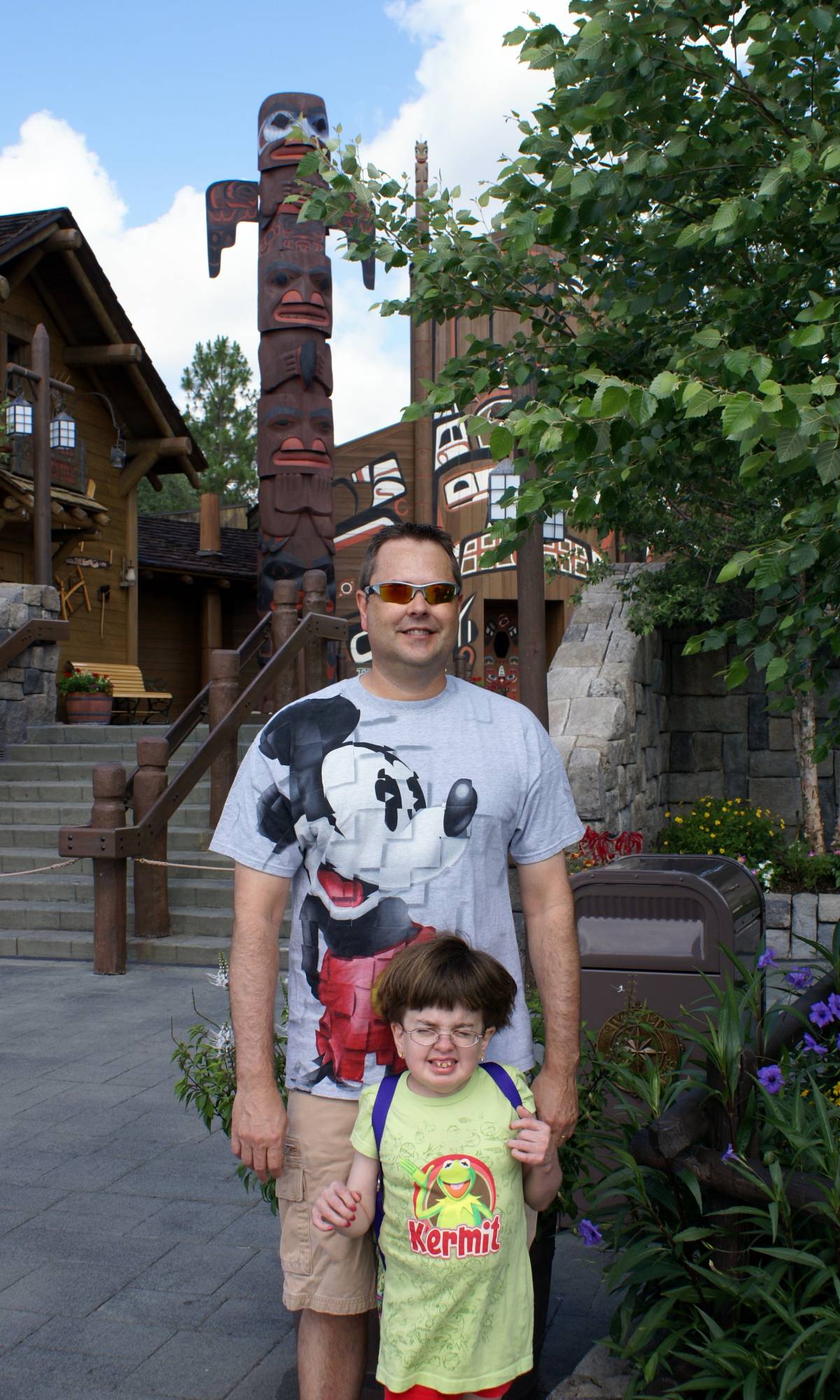 Epcot - World Showcase - Luke and Stefanie in Canada