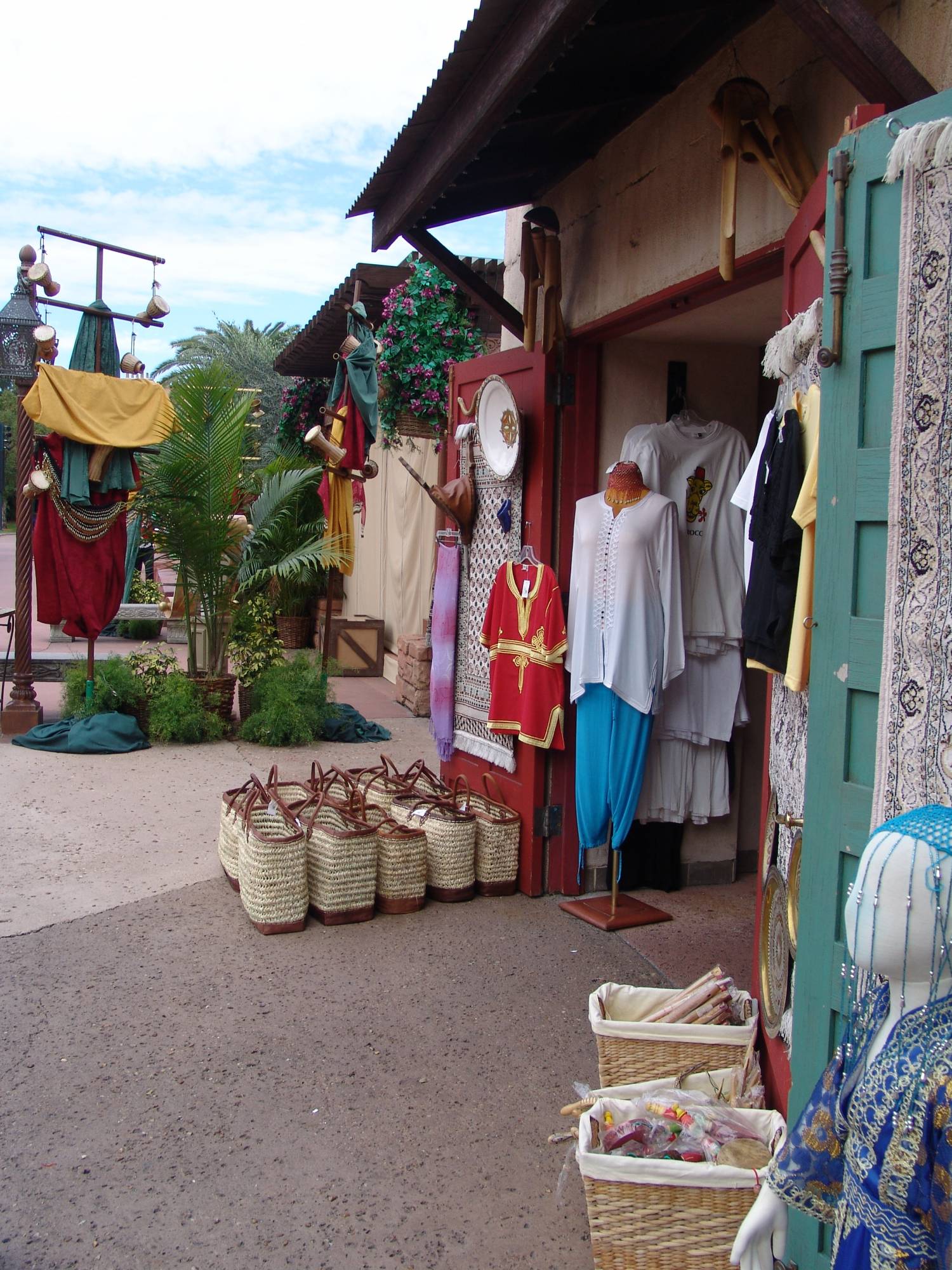 Epcot - Morocco shops