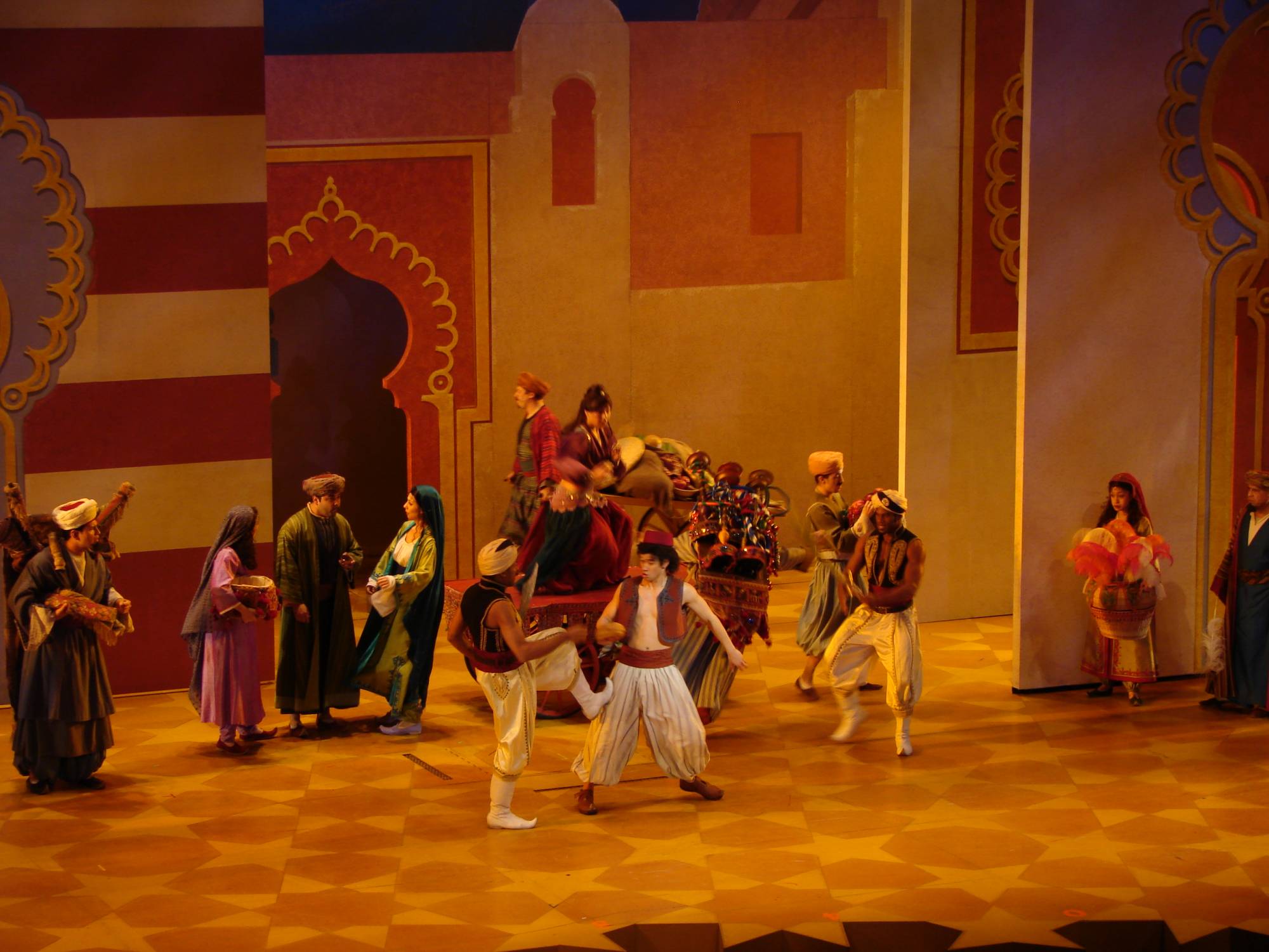 Disney's California Adventure - Aladdin Musical Spectacular: Marketplace Sc