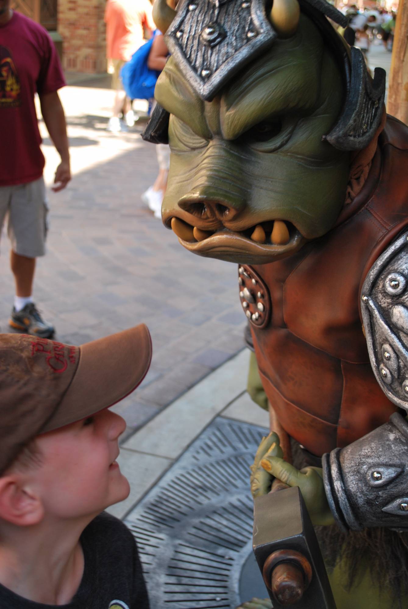 Hollywood Studios - Face off with a Gamorrean