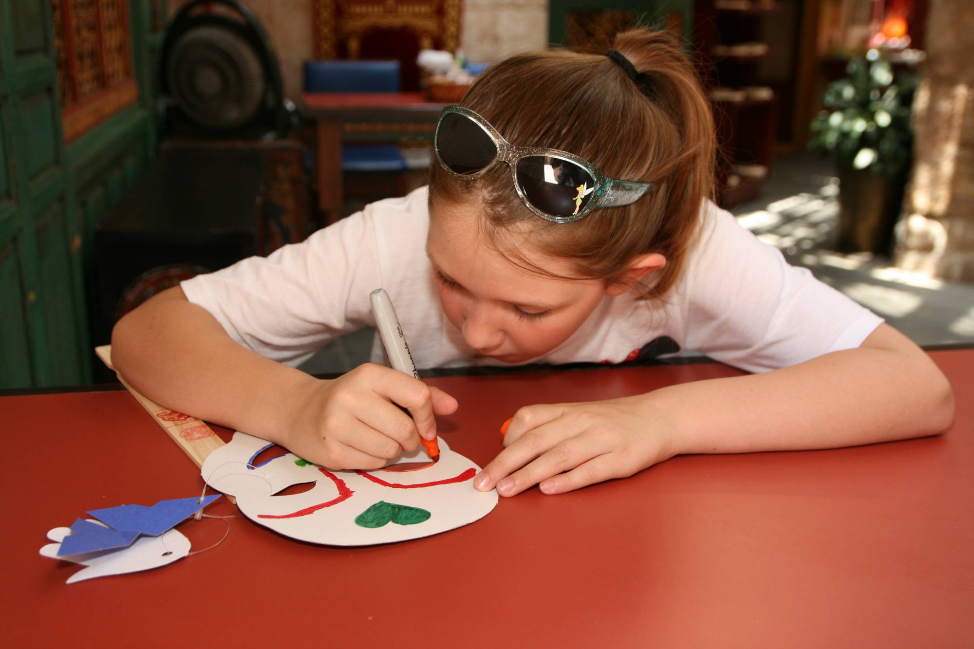 Epcot - Kidcot Mask Coloring Station