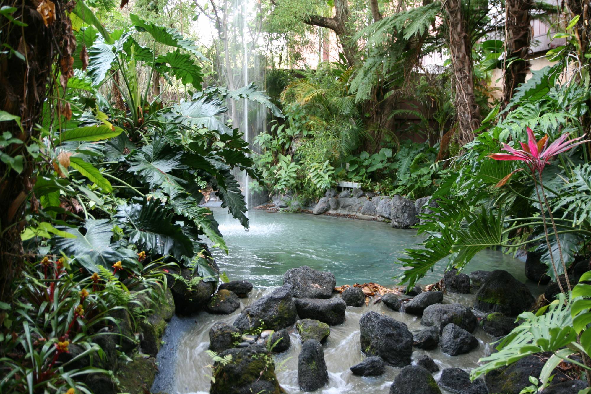 Polynesian Resort Entrance