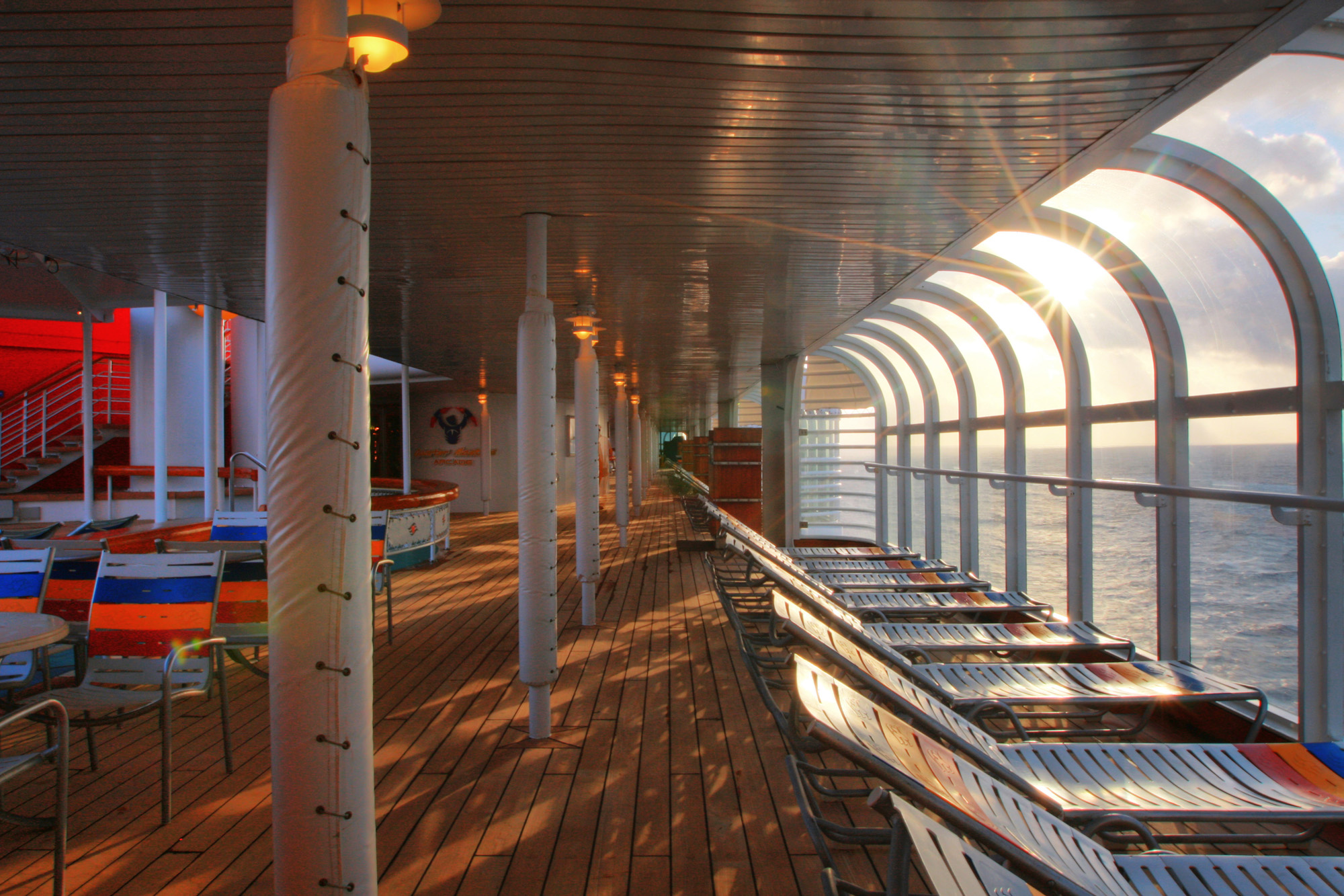 Sunrise on Deck 9