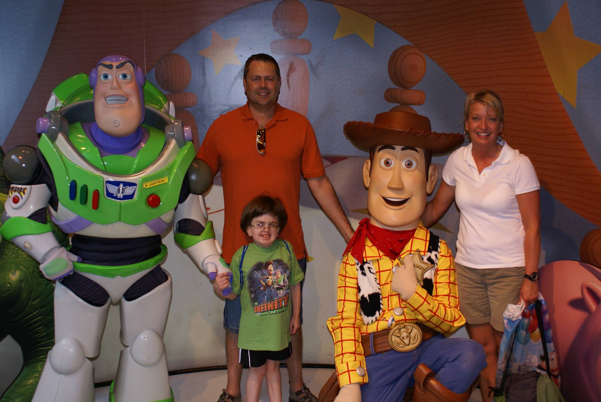 Meeting the Toy Story Gang 2