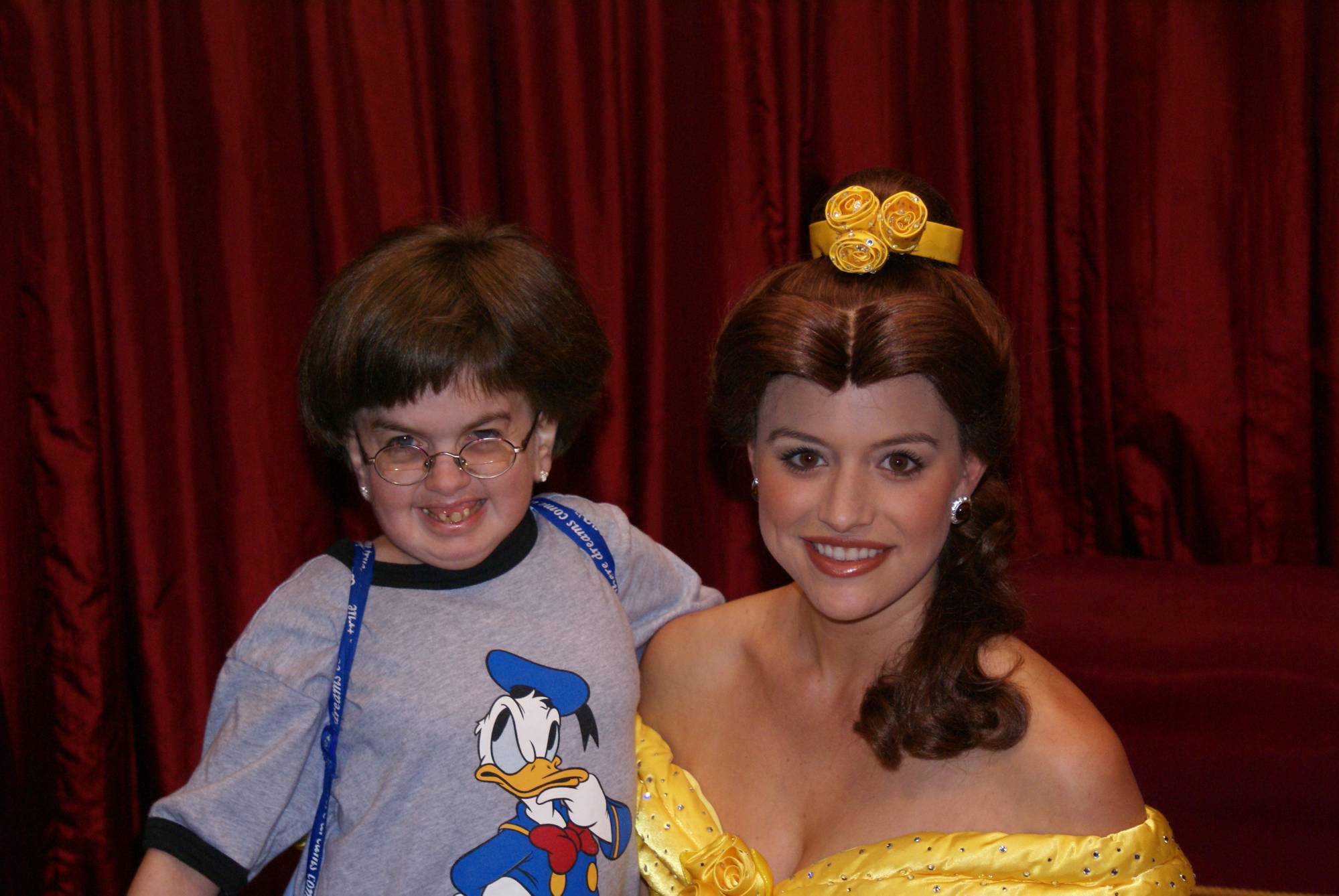 Stefanie Posing with Belle