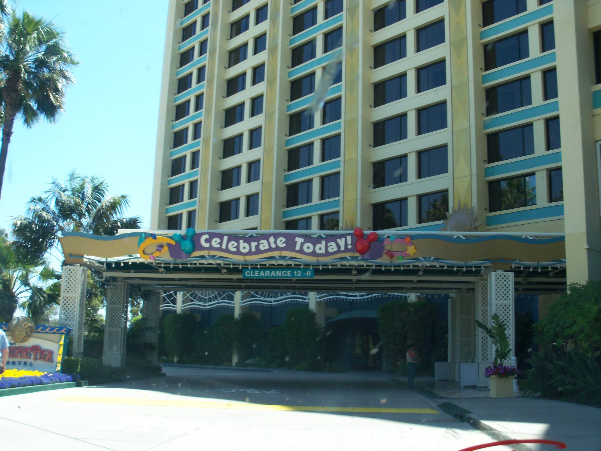front of Hotel