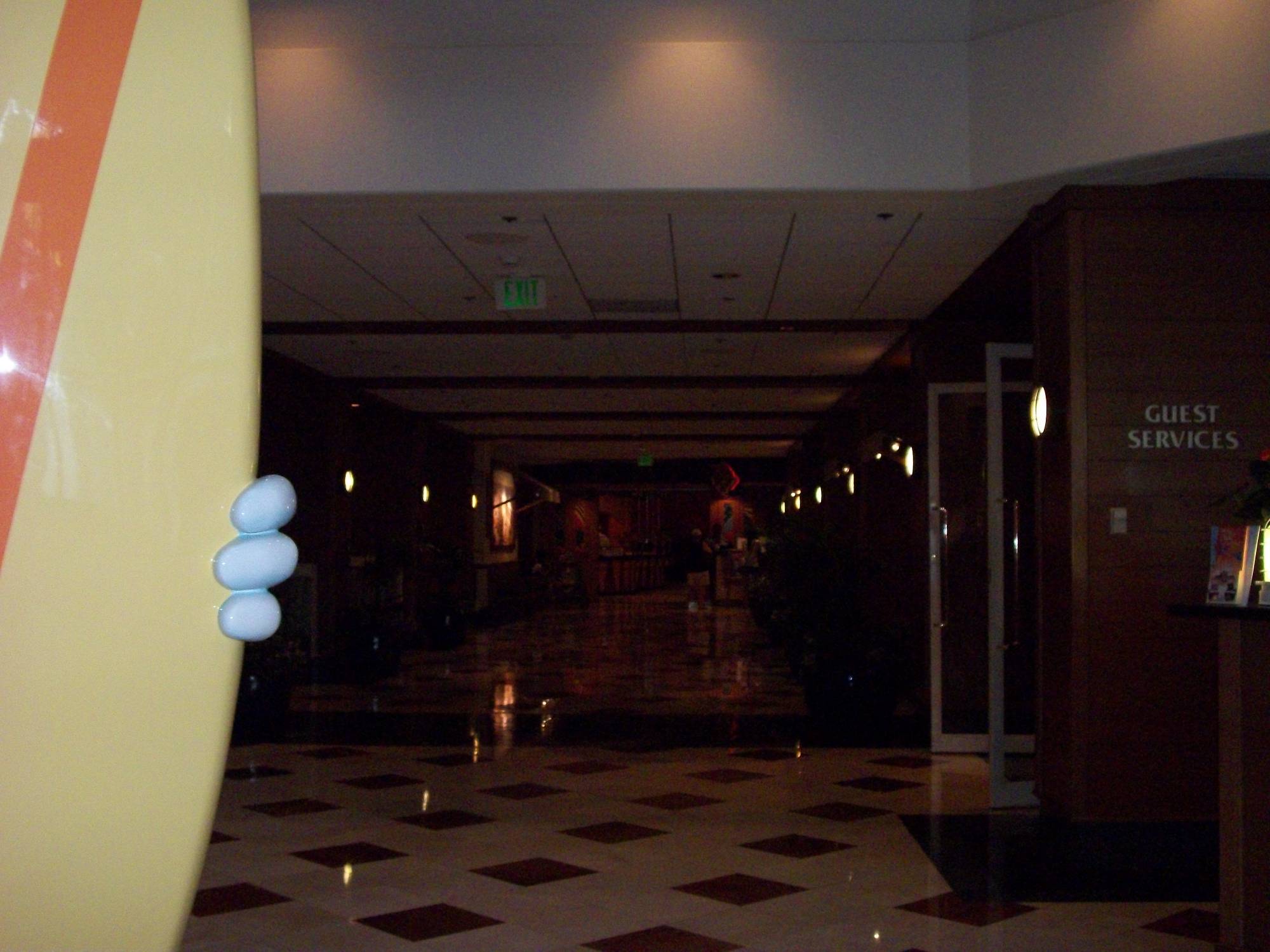 Lobby area looking towards gift shop &amp; PCH Grill Restaurant