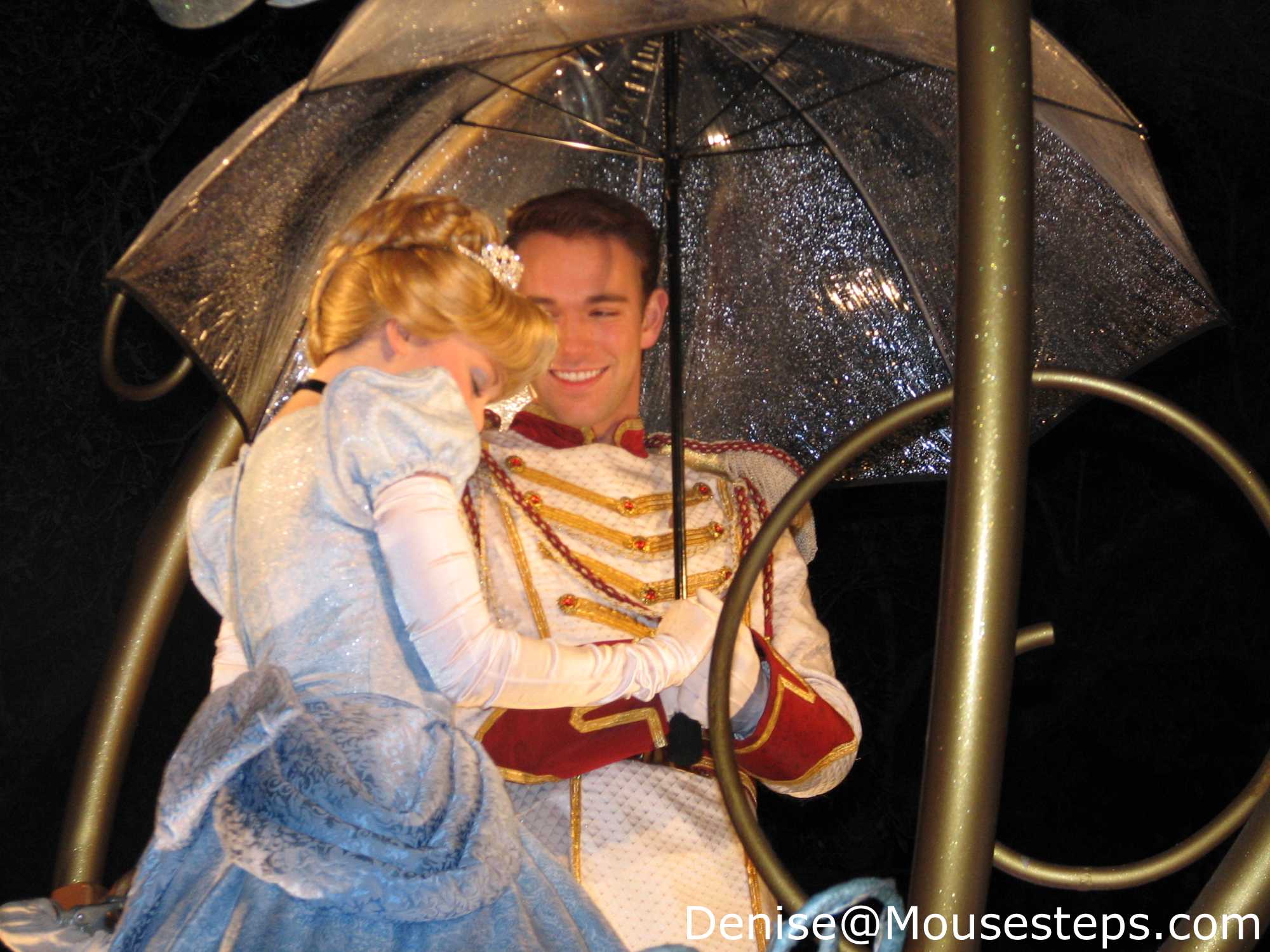 Magic Kingdom - Love is in the Air with Prince Charming and Cinderella