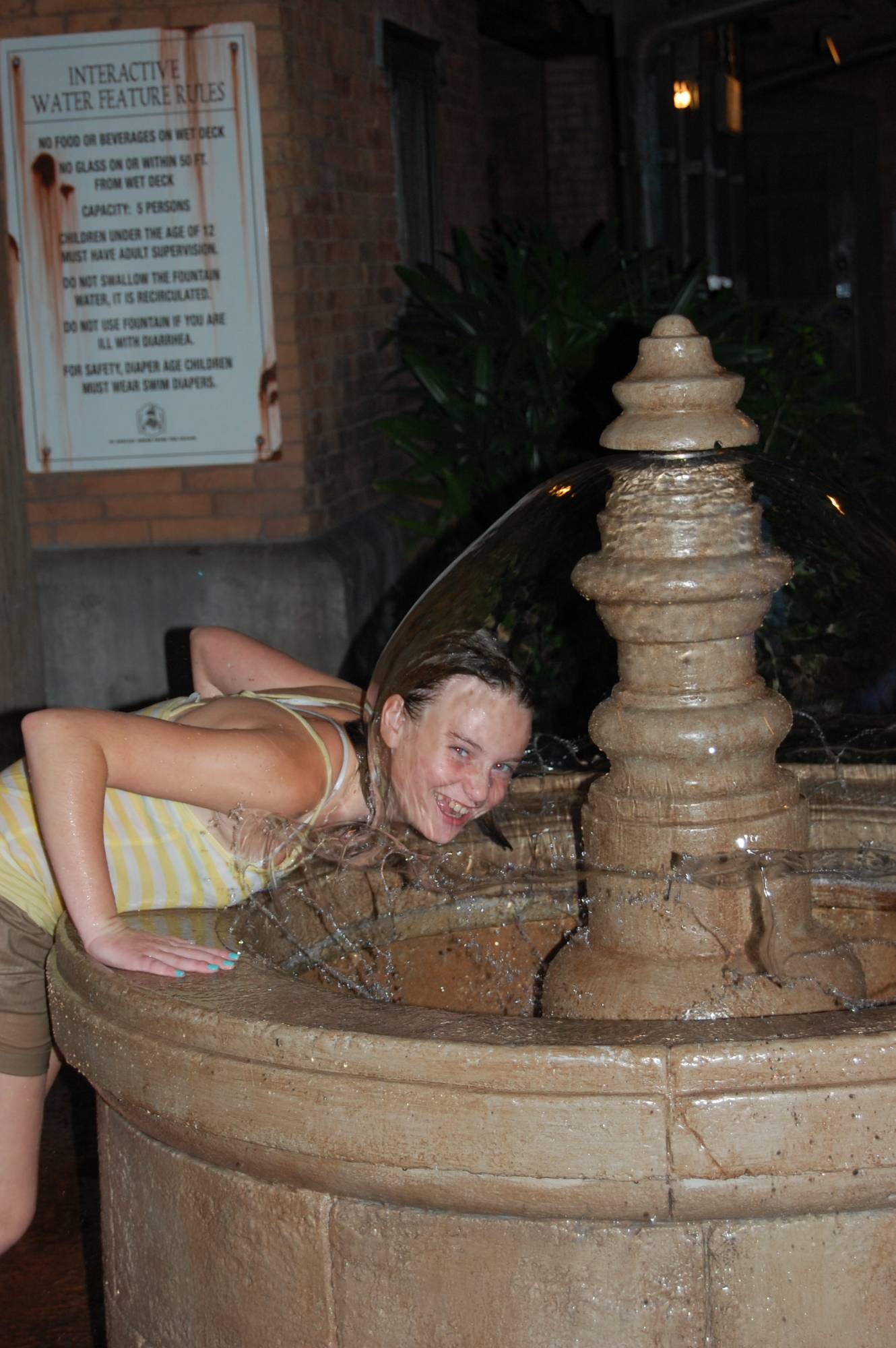 Goofing around in Asia and keeping cool!