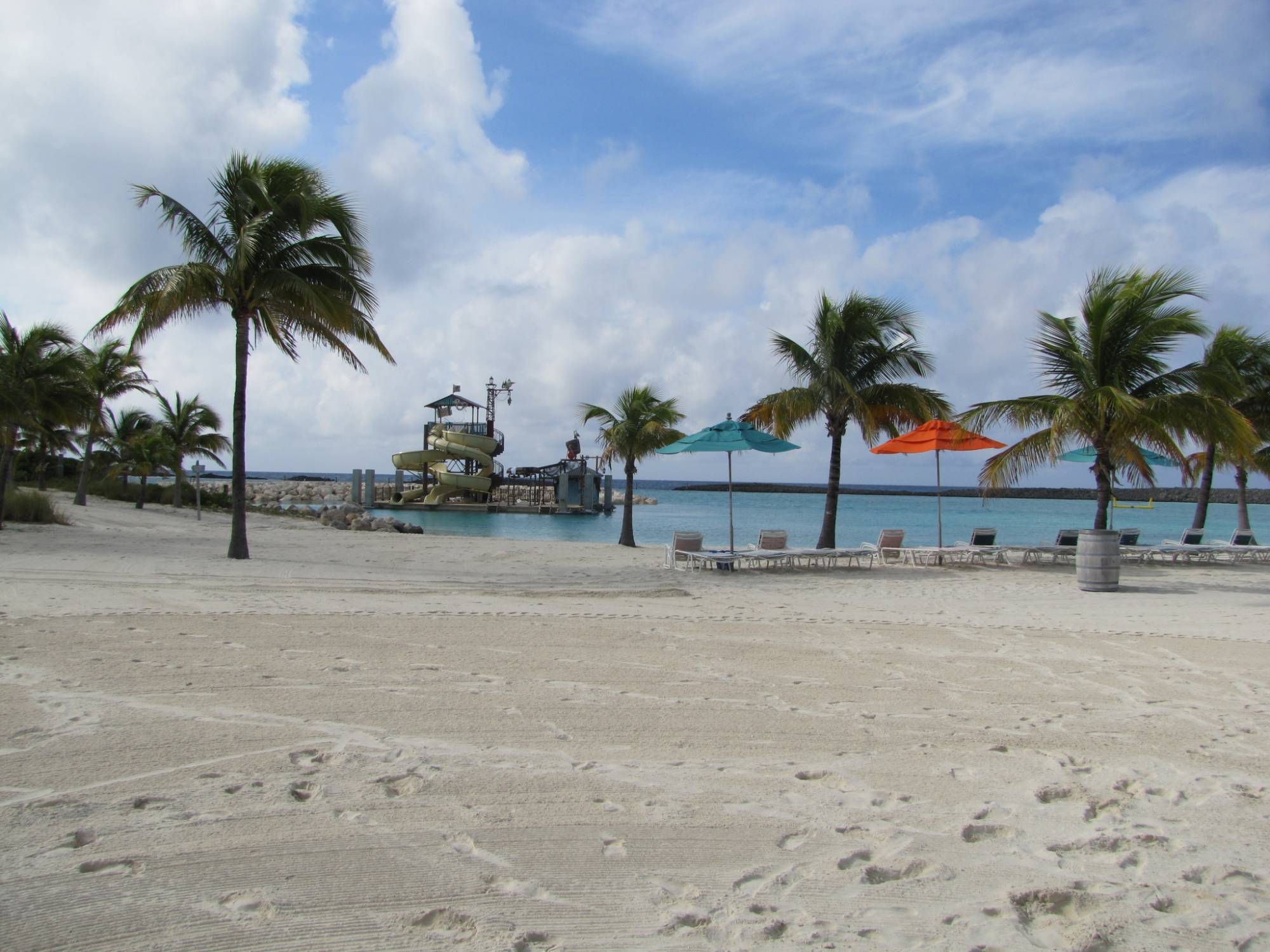 Castaway Cay Beach and Pelican Roost