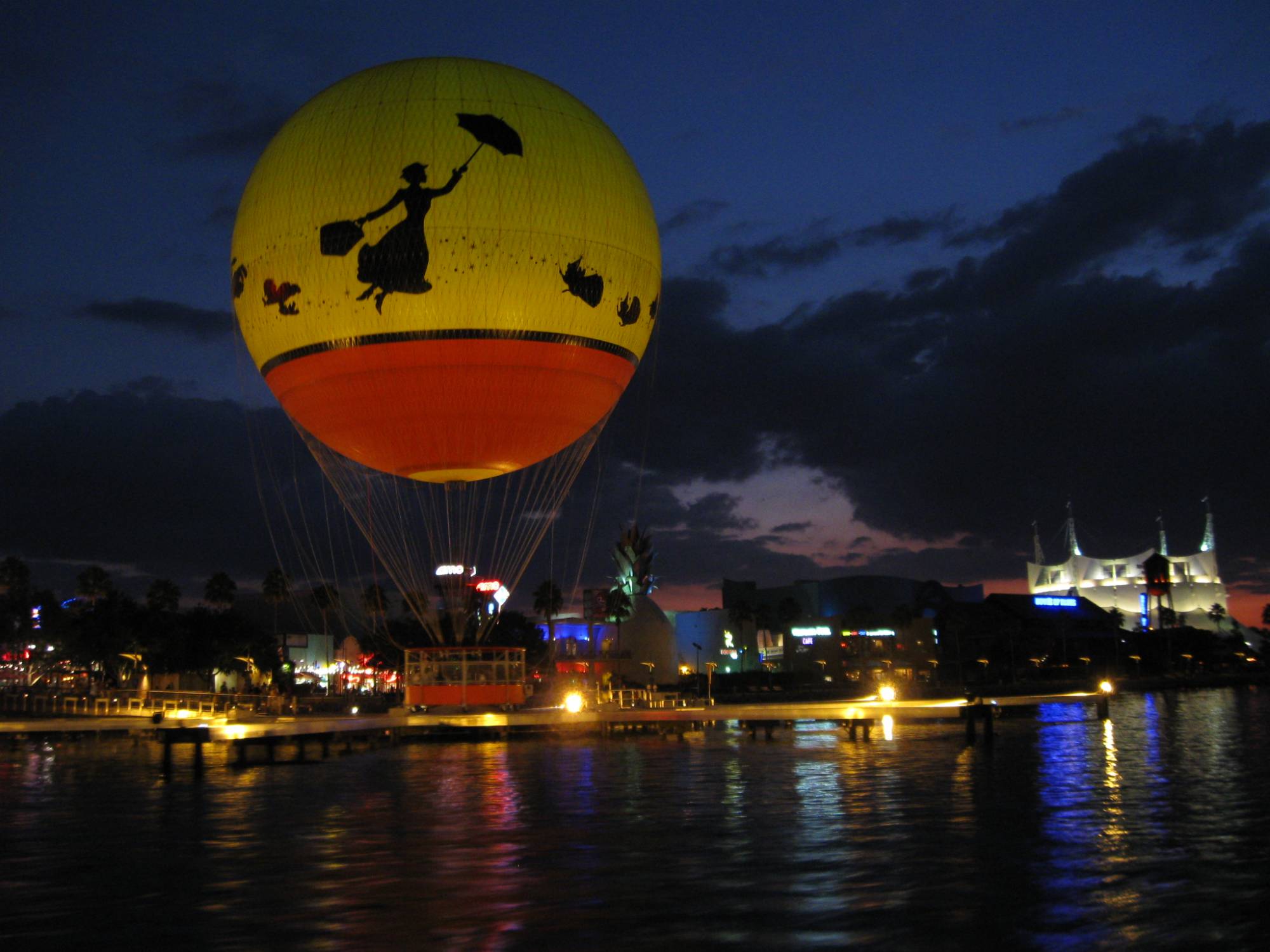 Downtown Disney - Characters in Flight