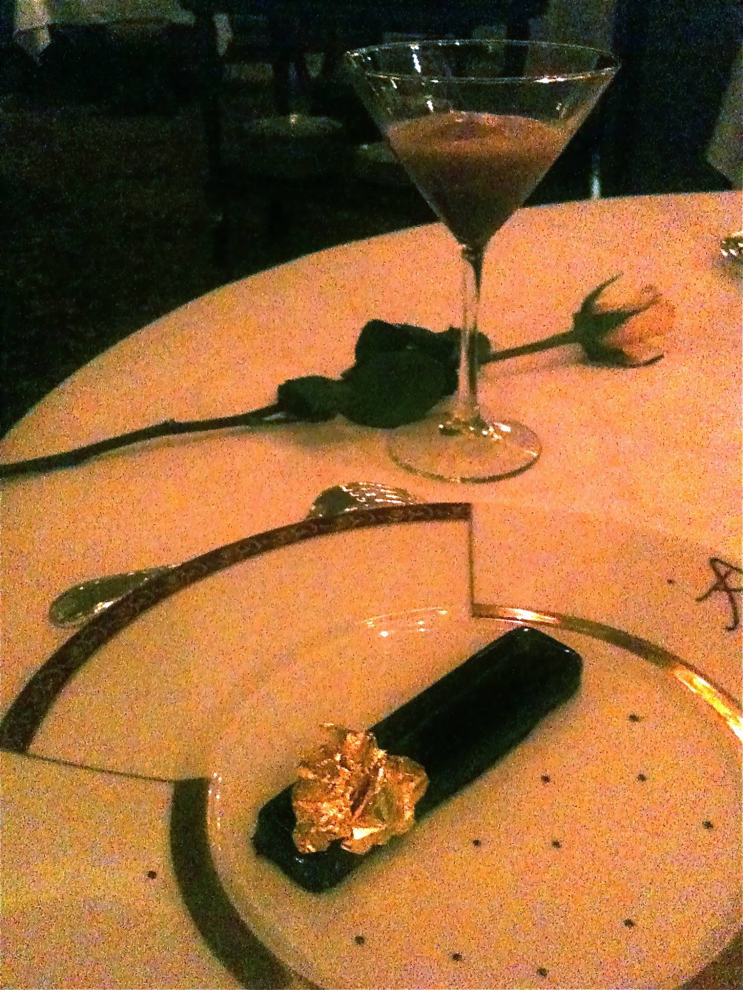 Disney Dream - Dessert and Rose at Remy