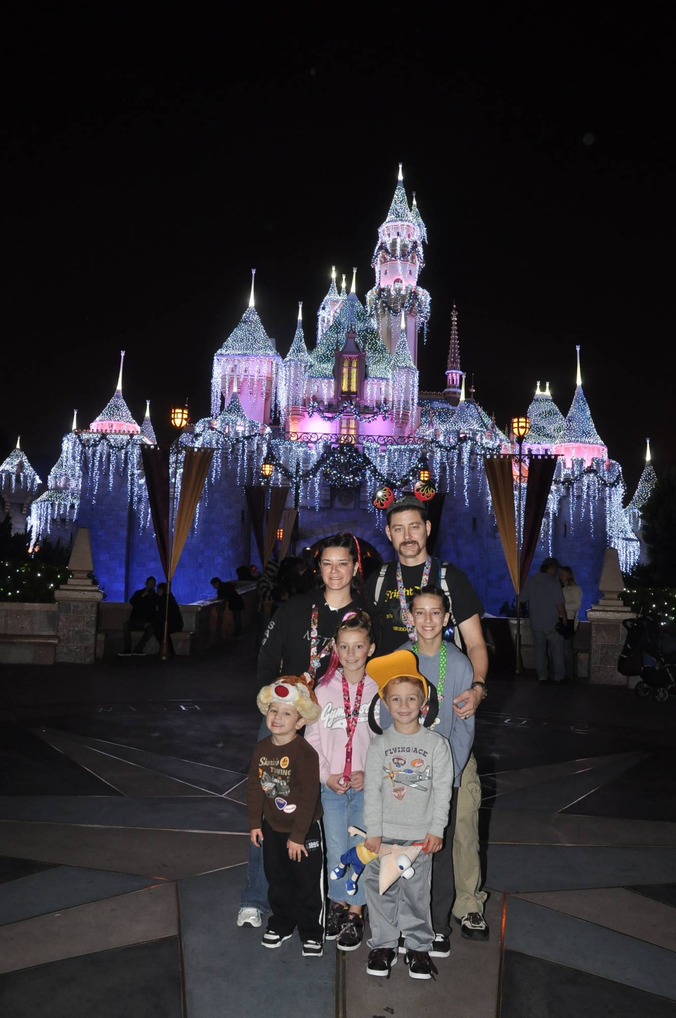 Da Haydens in Disneyland 2010