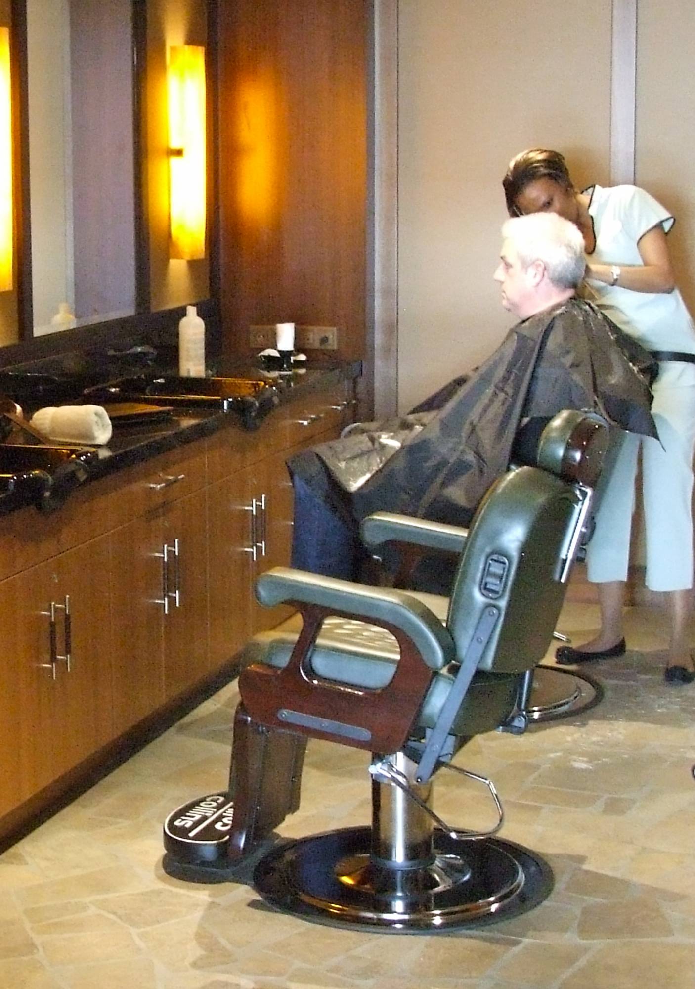 Barber Shop at Senses Spa - Disney Dream