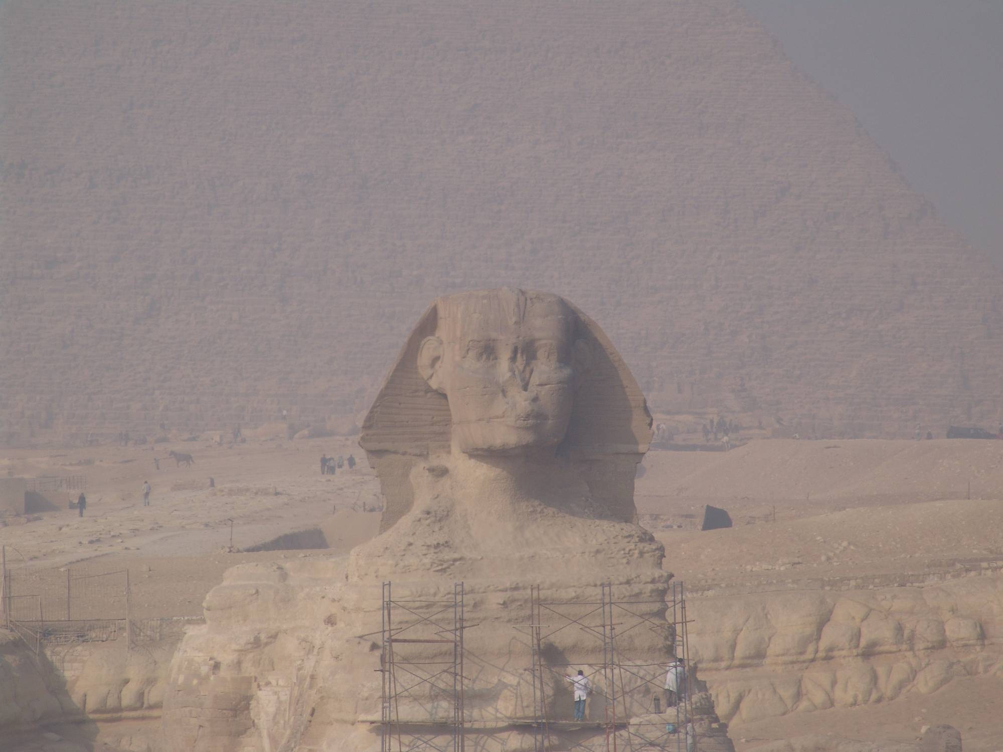 Egypt - Sphinx, Giza pyramids, Cairo