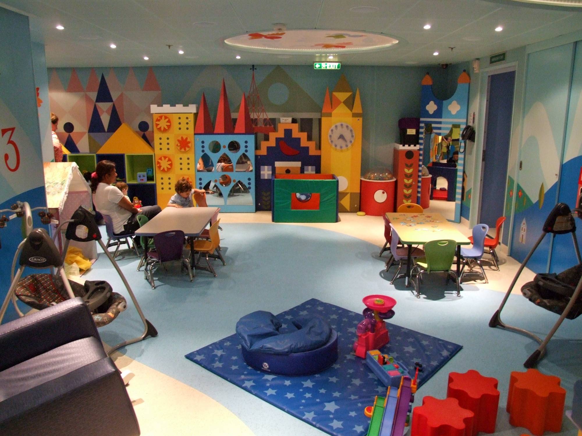 Main Play Area at It's a Small World Nursery - Disney Dream