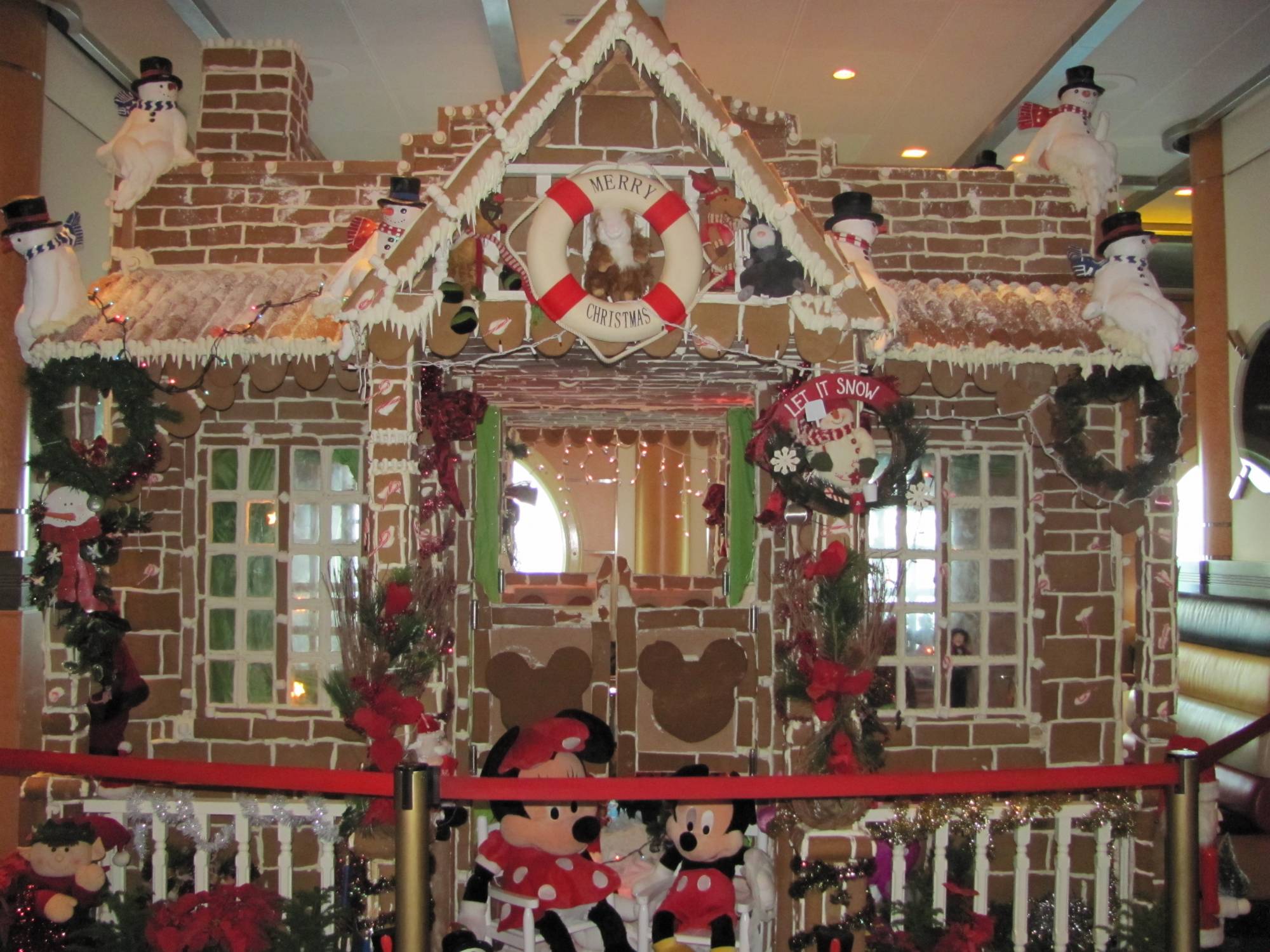 Gingerbread House on the Disney Magic