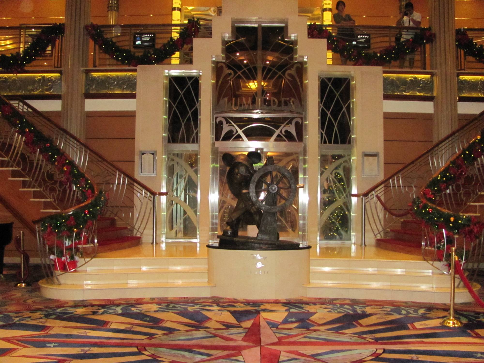 Lobby of the Disney Magic