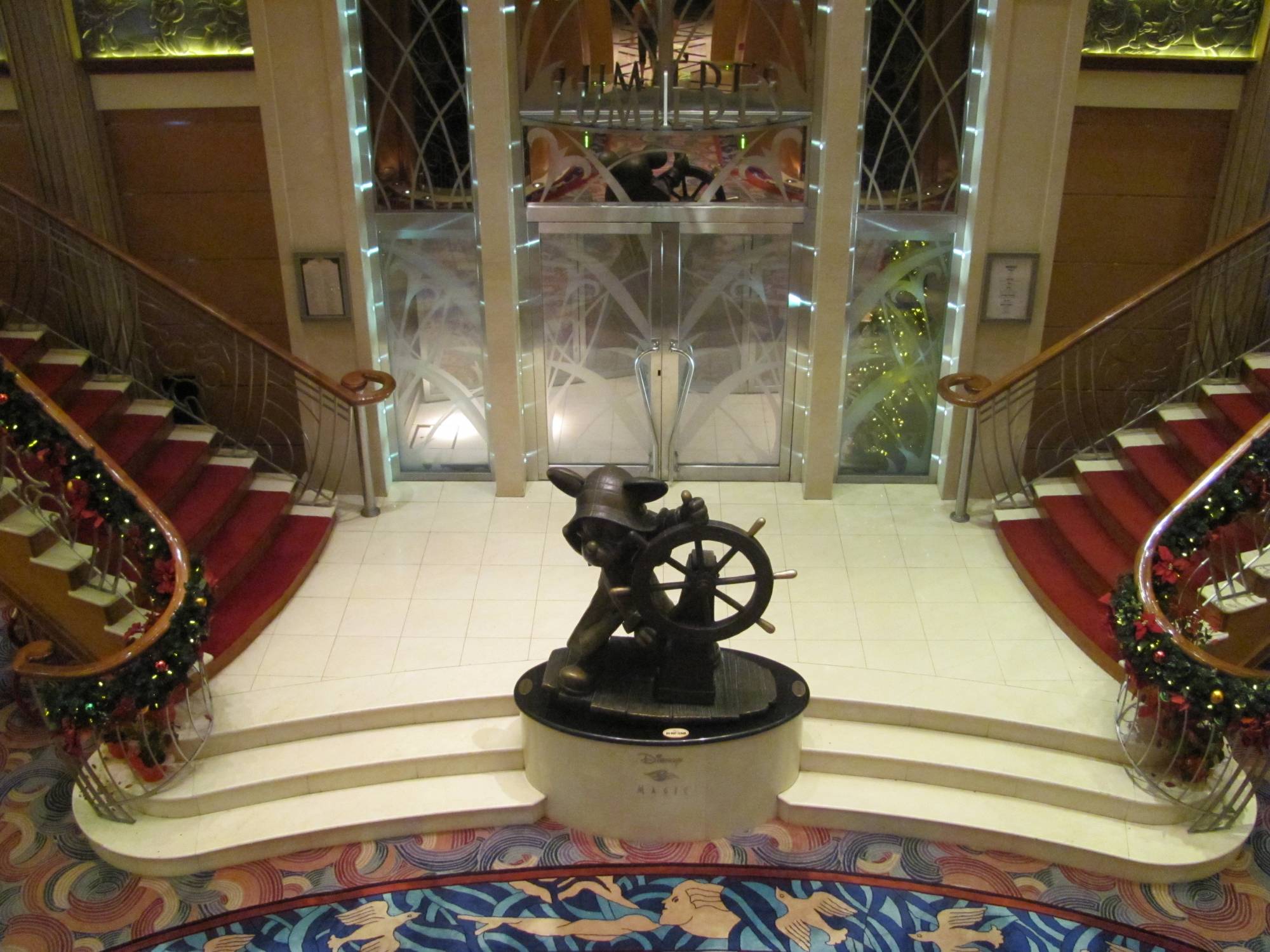 Lobby of the Disney Magic