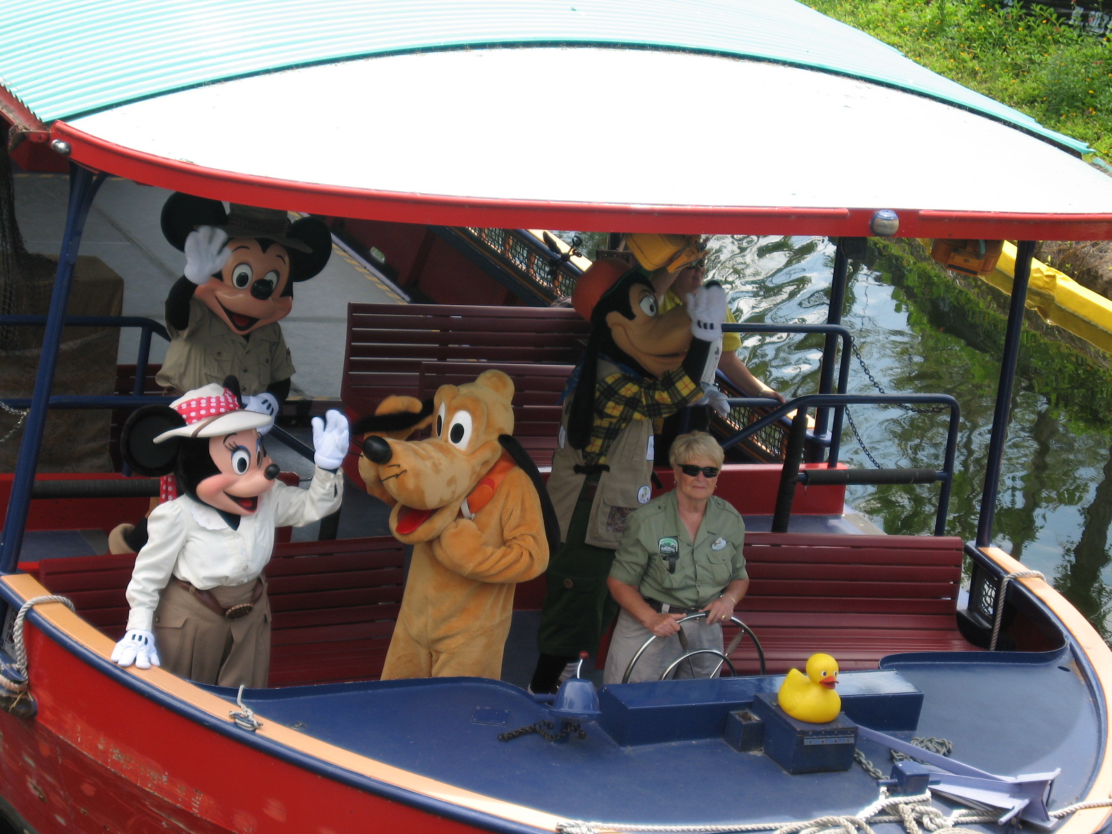 Animal Kingdom Character Boat