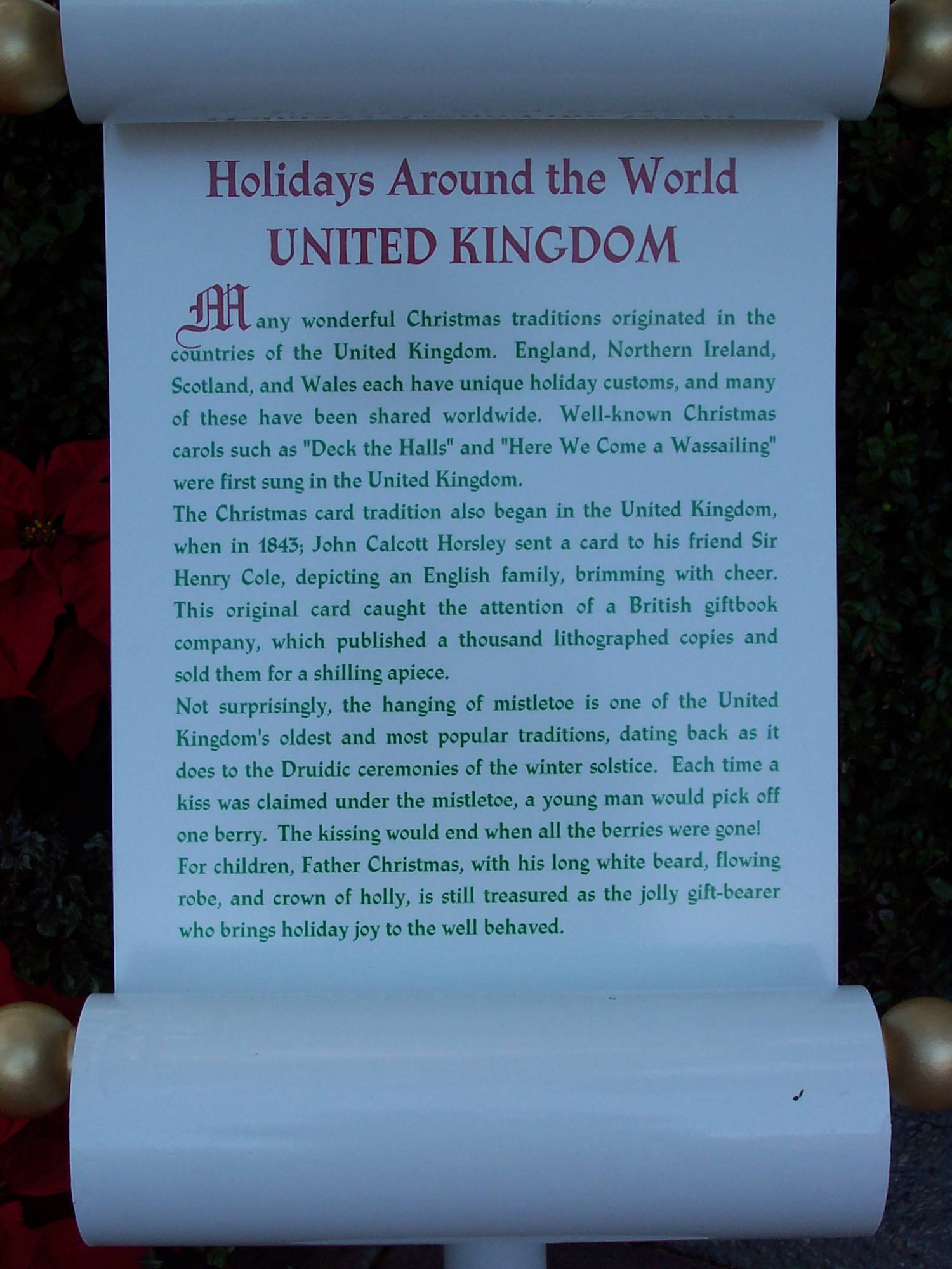 Epcot - United Kingdom - Holidays Around the World