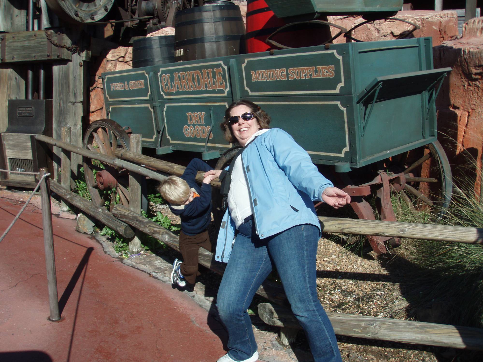 Ride on Big Thunder Mountain