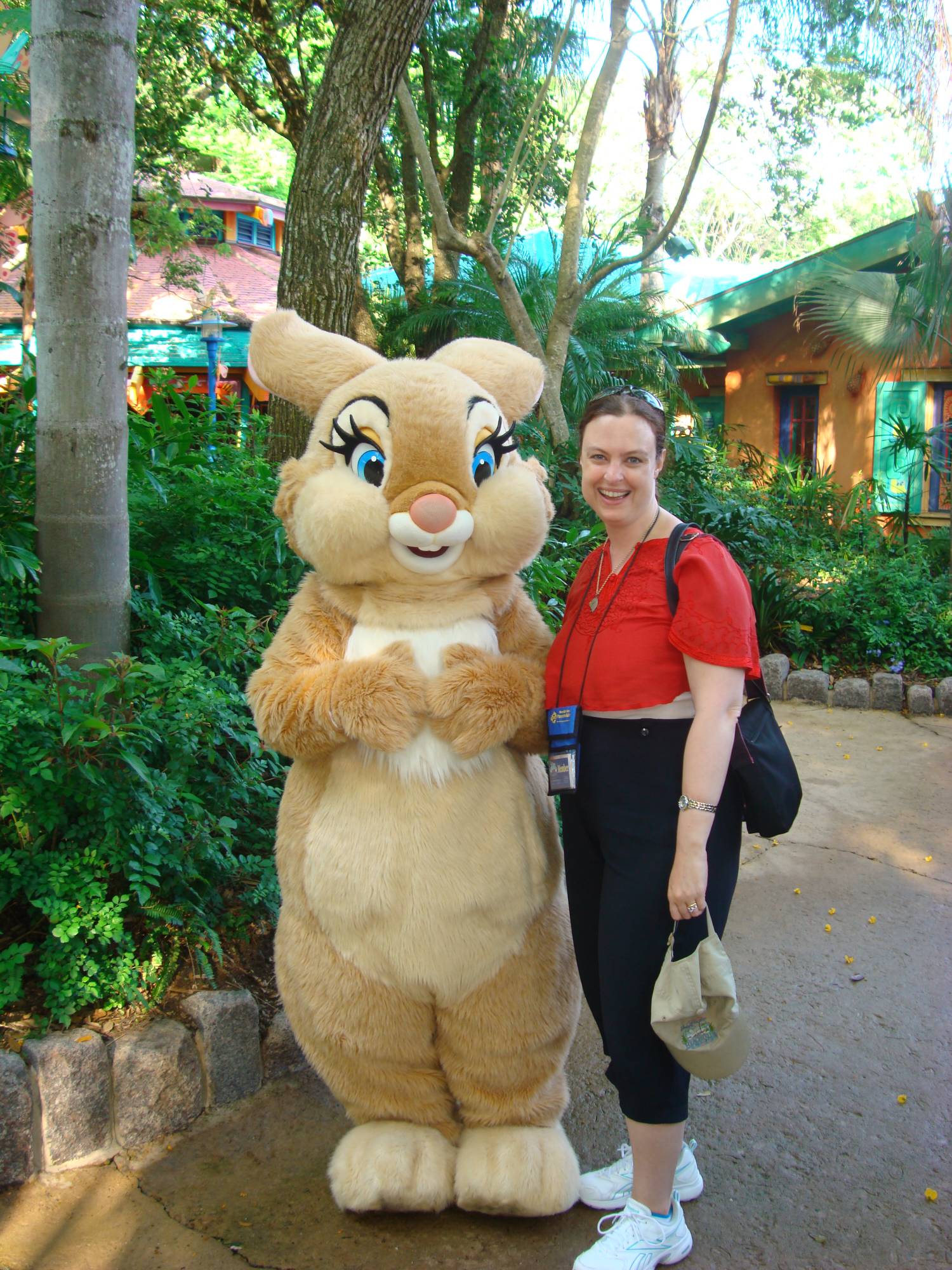 Animal Kingdom - meeting Mrs. Bunny