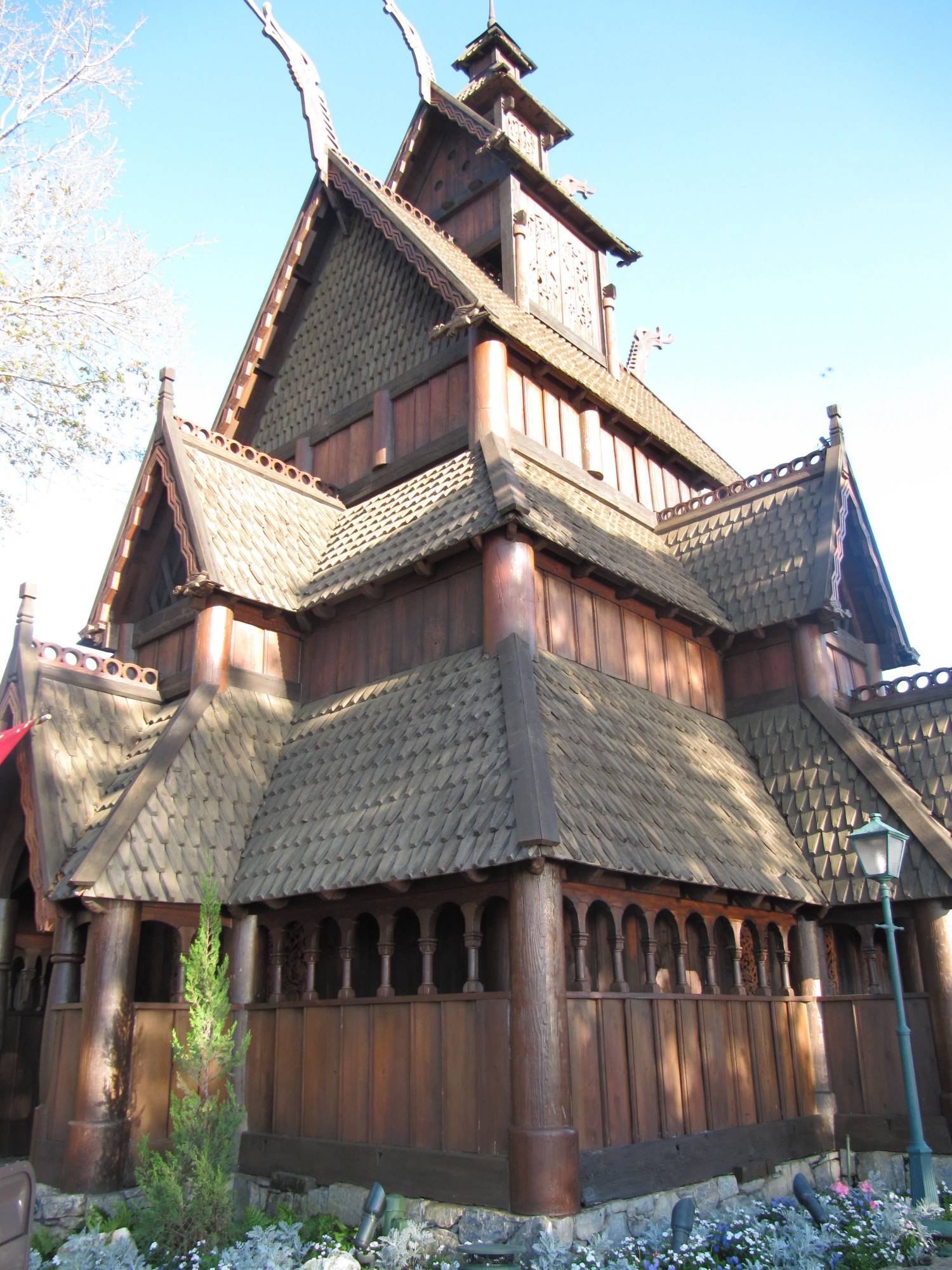 Stave Church, Norway Pavilion, EPCOT