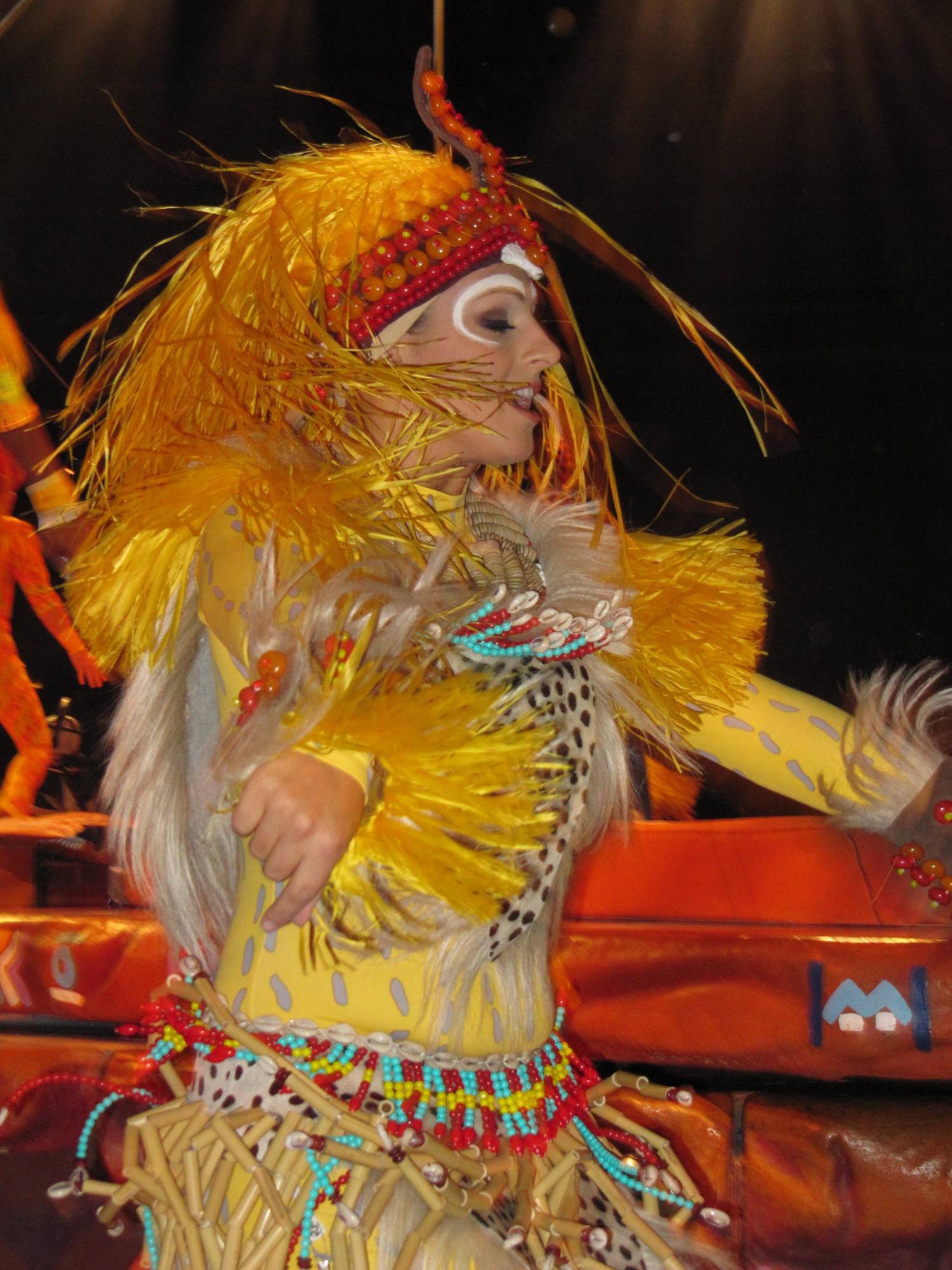 Dancer, Festival of the Lion King, Animal Kingdom