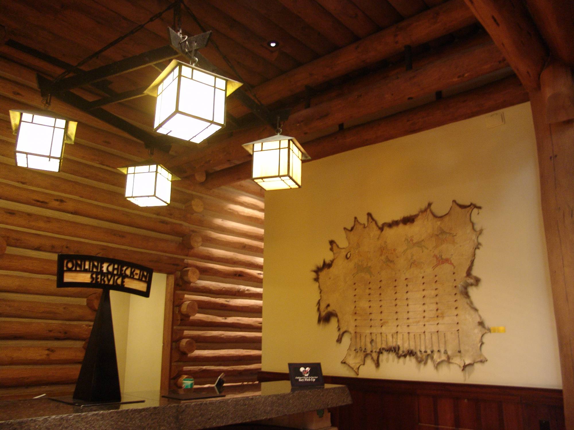 Wilderness Lodge - lobby