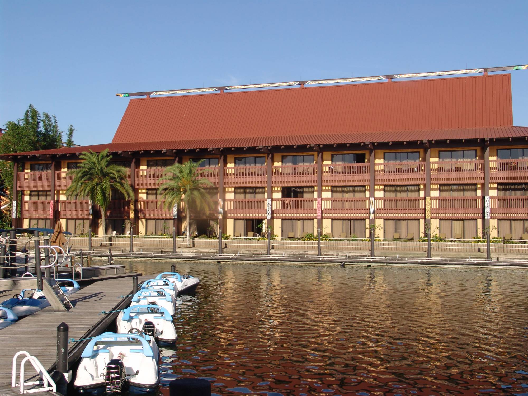 Polynesian - view from marina