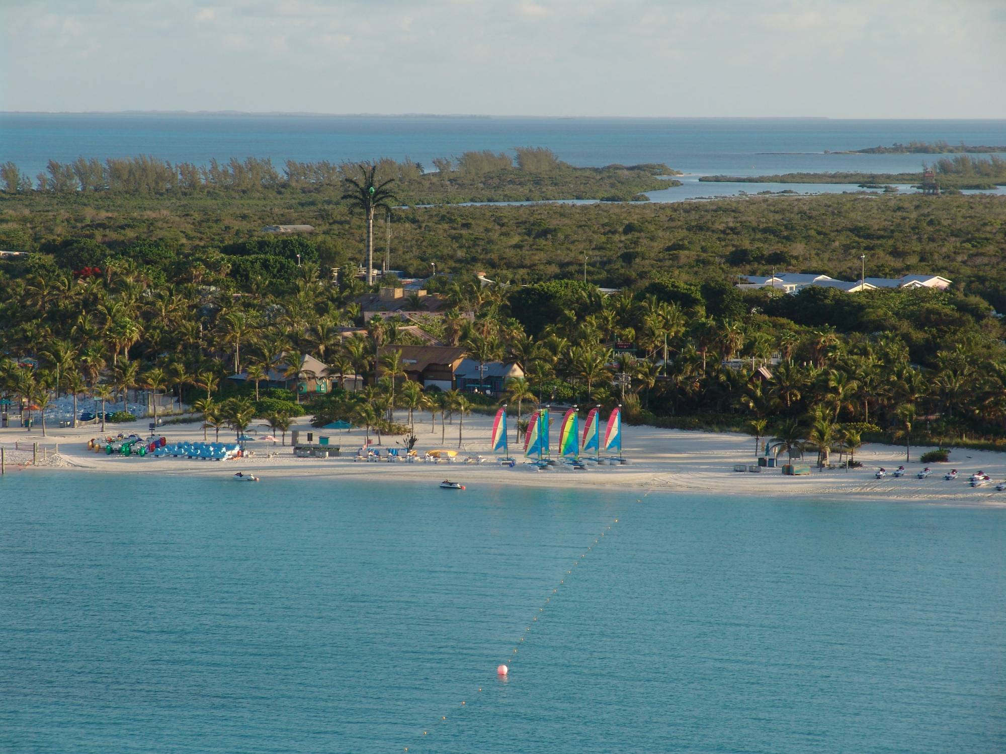 Castaway Cay - as seen from the Dream