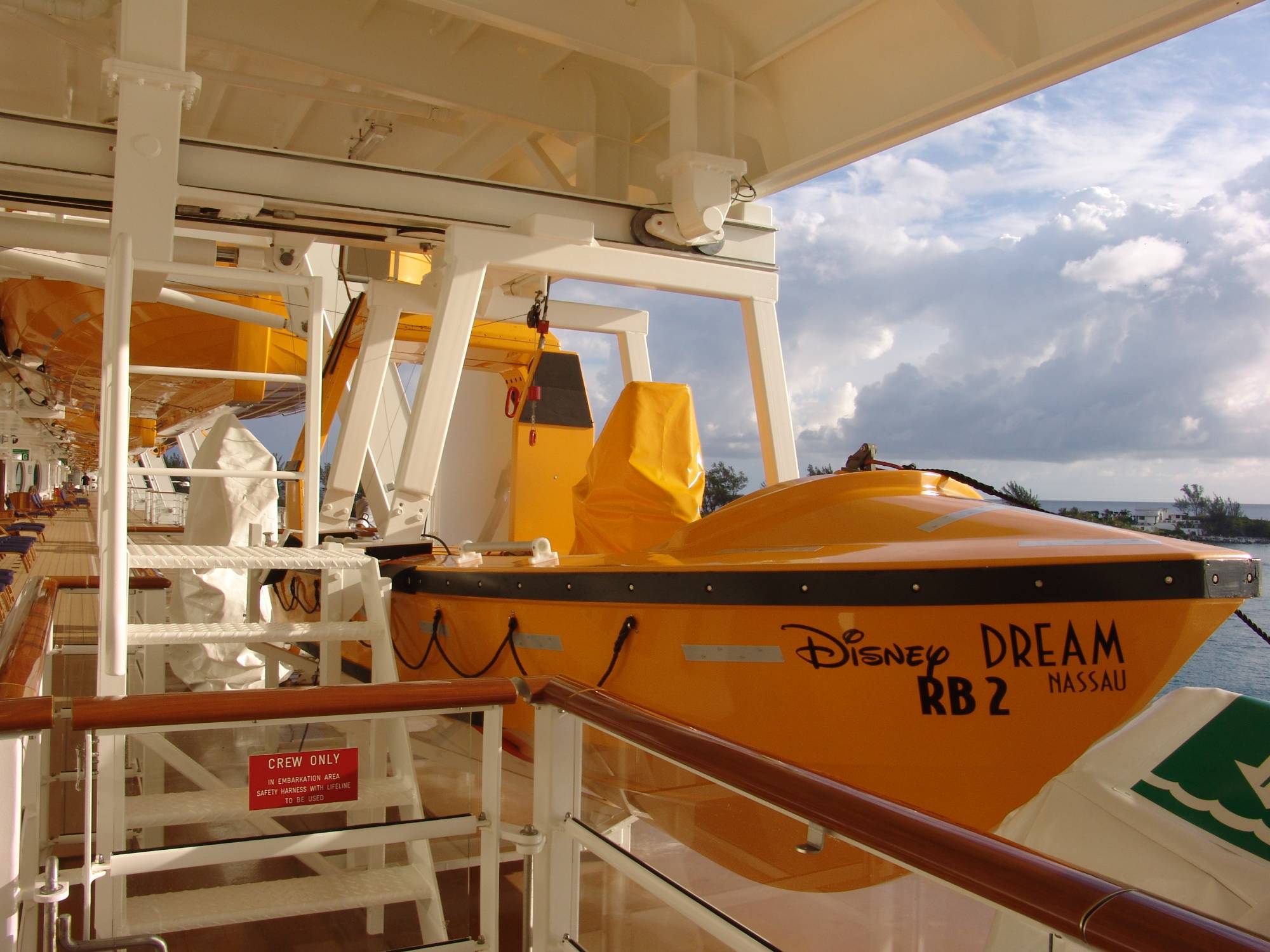 Disney Dream - lifeboat