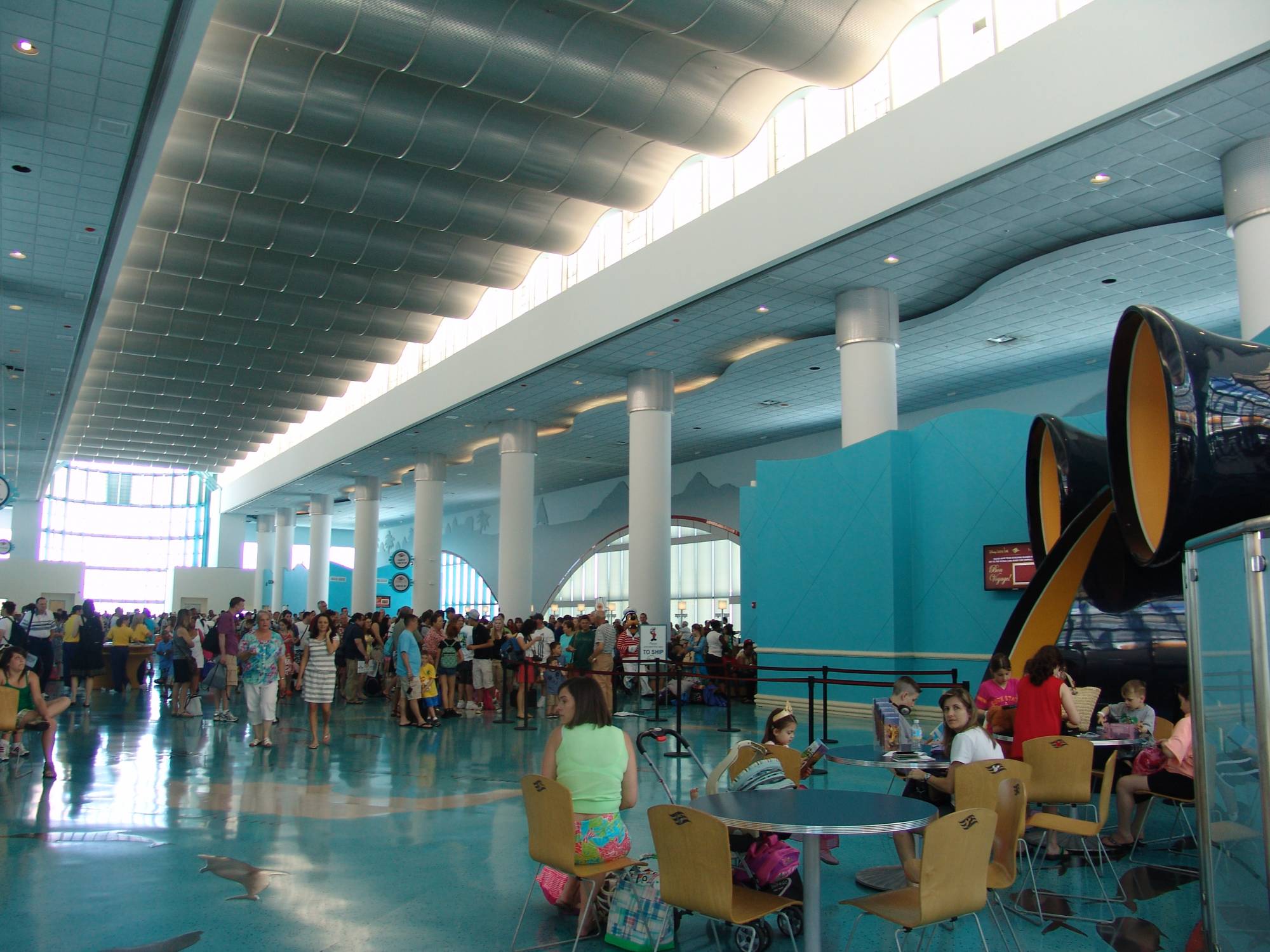 Cruise Terminal - inside