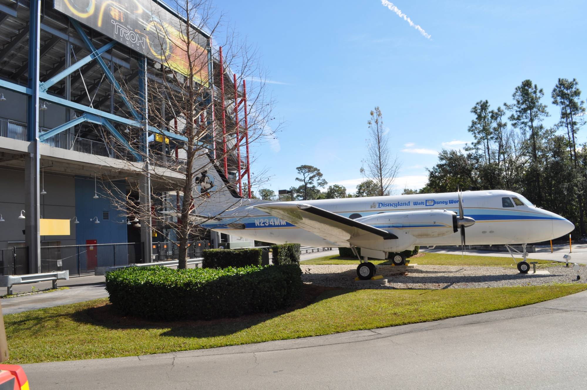 Disney Plane Back Lot Tour