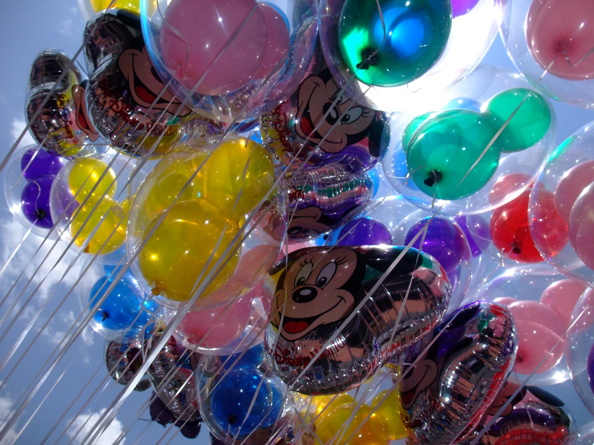 Mickey Balloons on Main Street USA