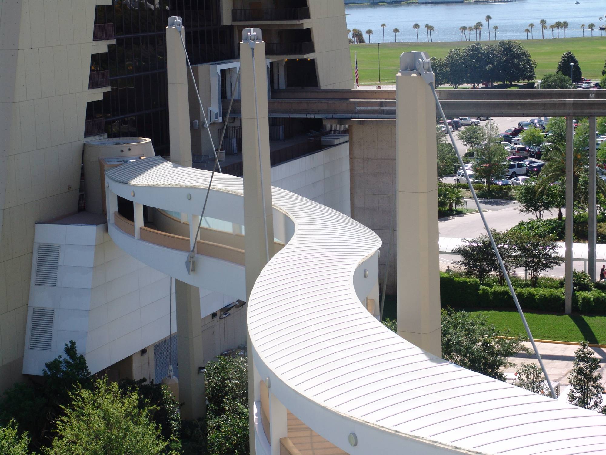 Contemporary - as seen from Bay Lake Tower.