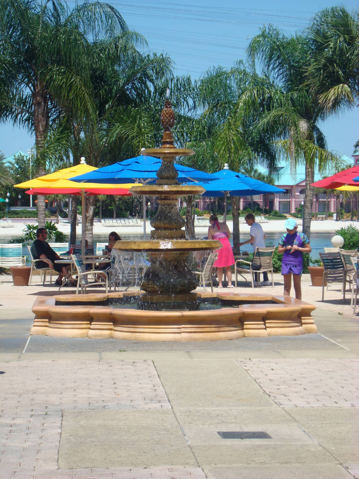 Caribbean Beach - fountain