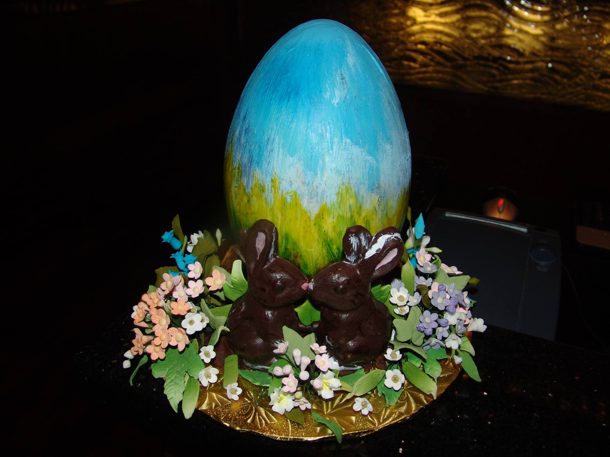 Contemporary - Easter eggs in lobby