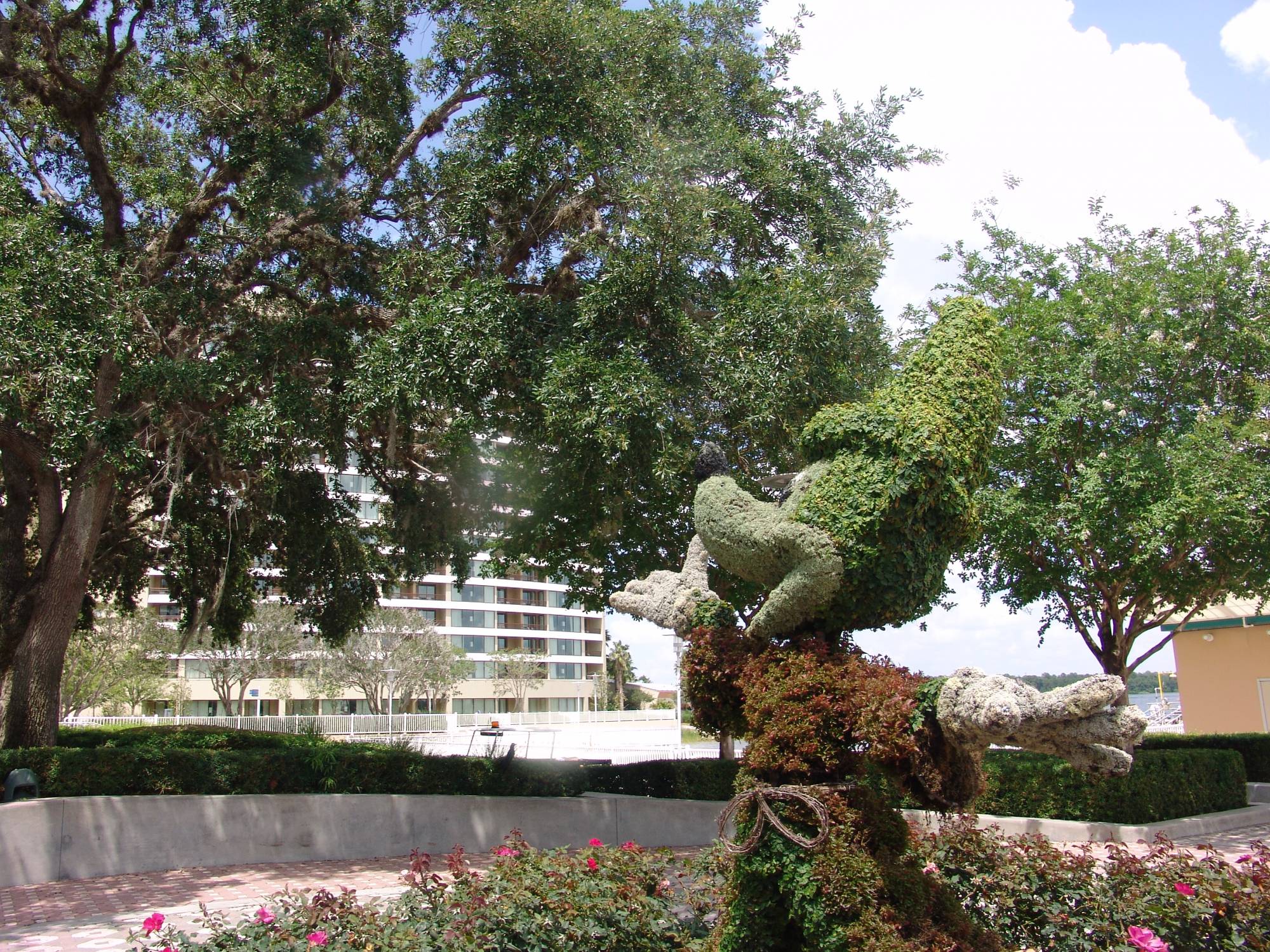 Contemporary - Sorceror Mickey topiary