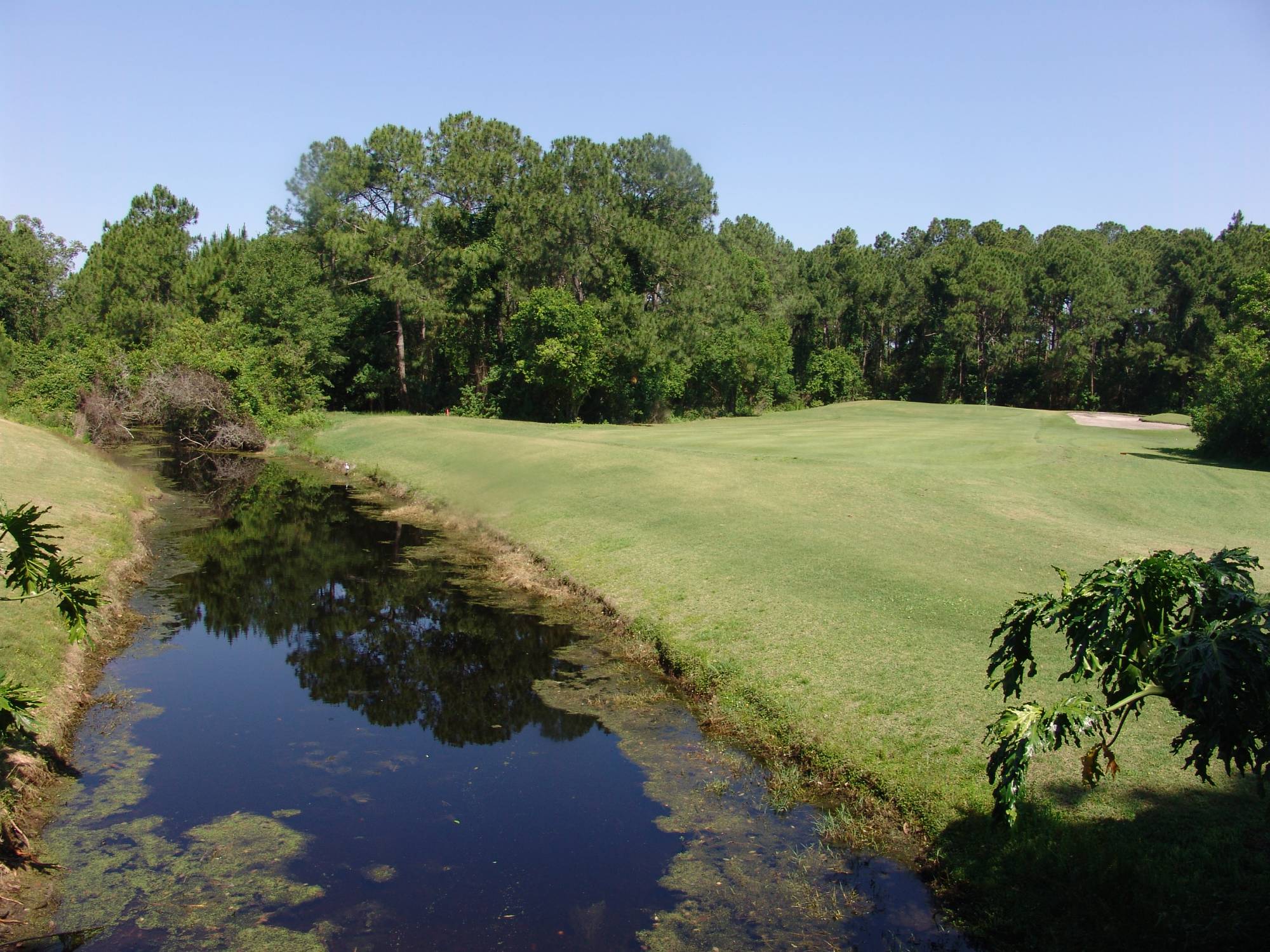 Golf - water traps