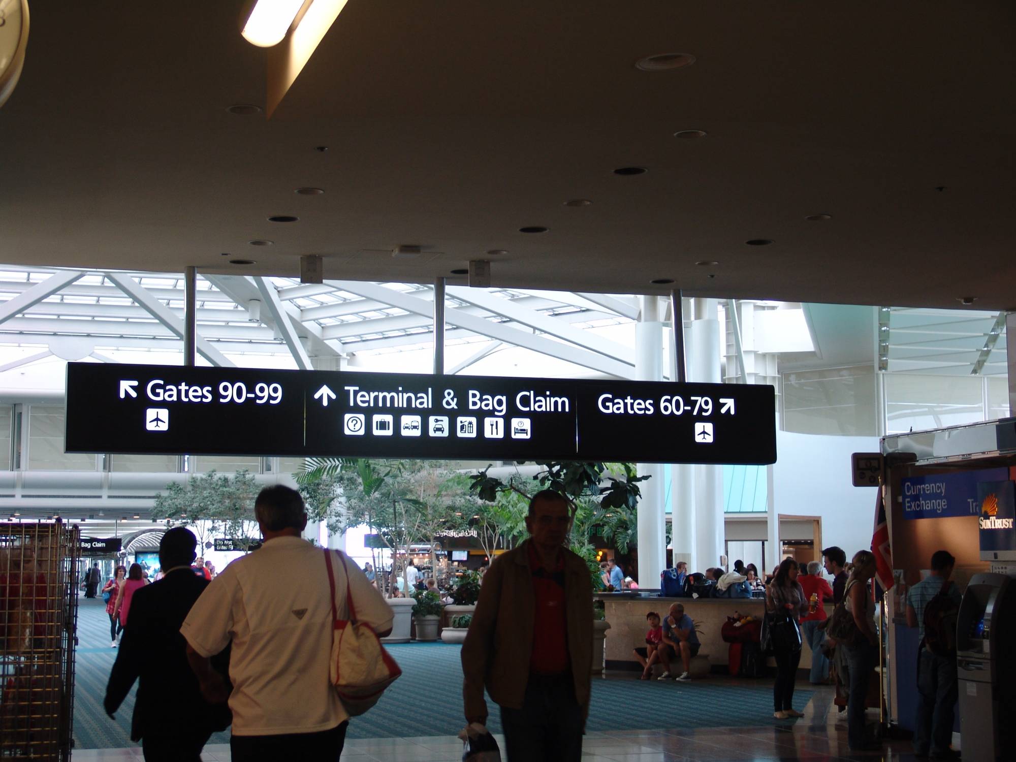 Orlando International Airport - main terminal