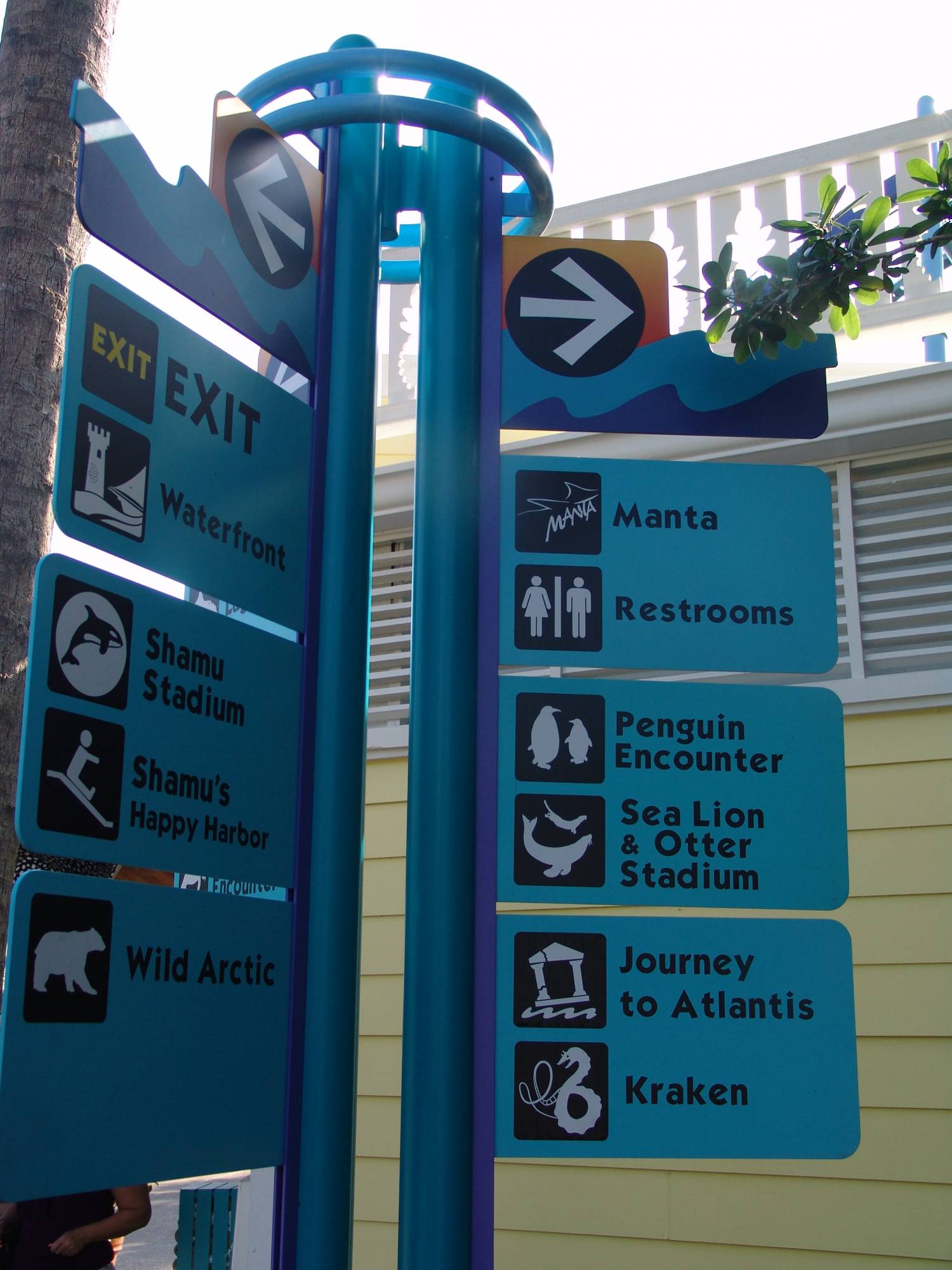 SeaWorld - signs