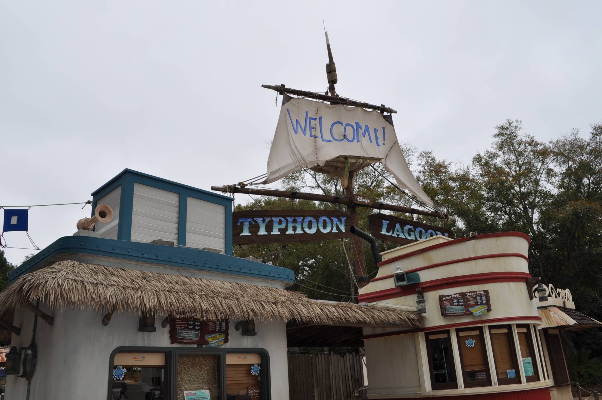 Typhoon Lagoon Ticket Counter