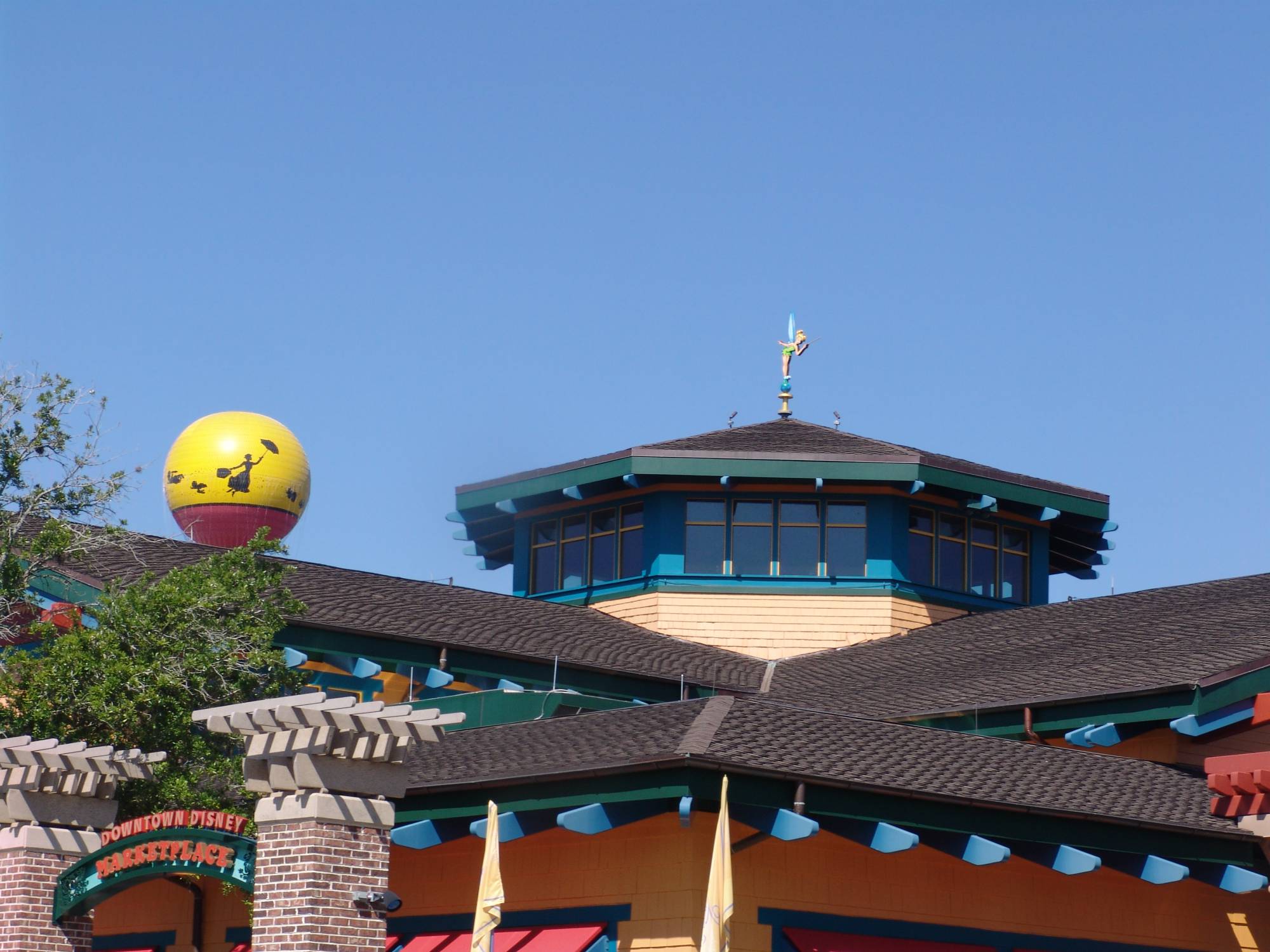 Downtown Disney - Characters in Flight
