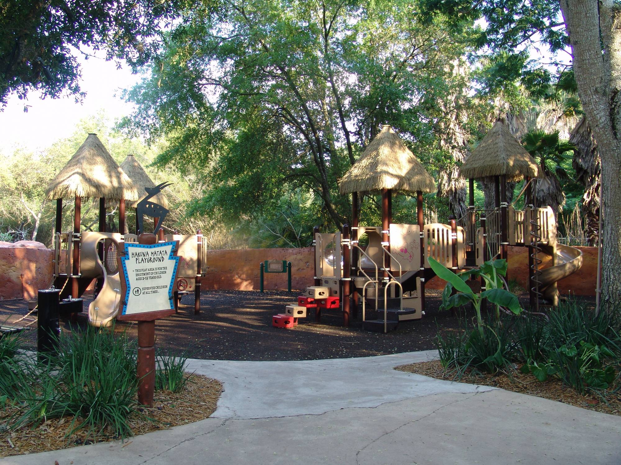 Animal Kingdom Lodge - children's play area