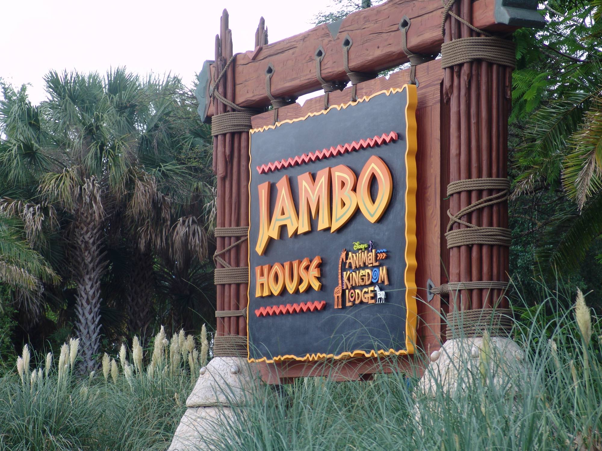 Animal Kingdom Lodge - Jambo House entrance