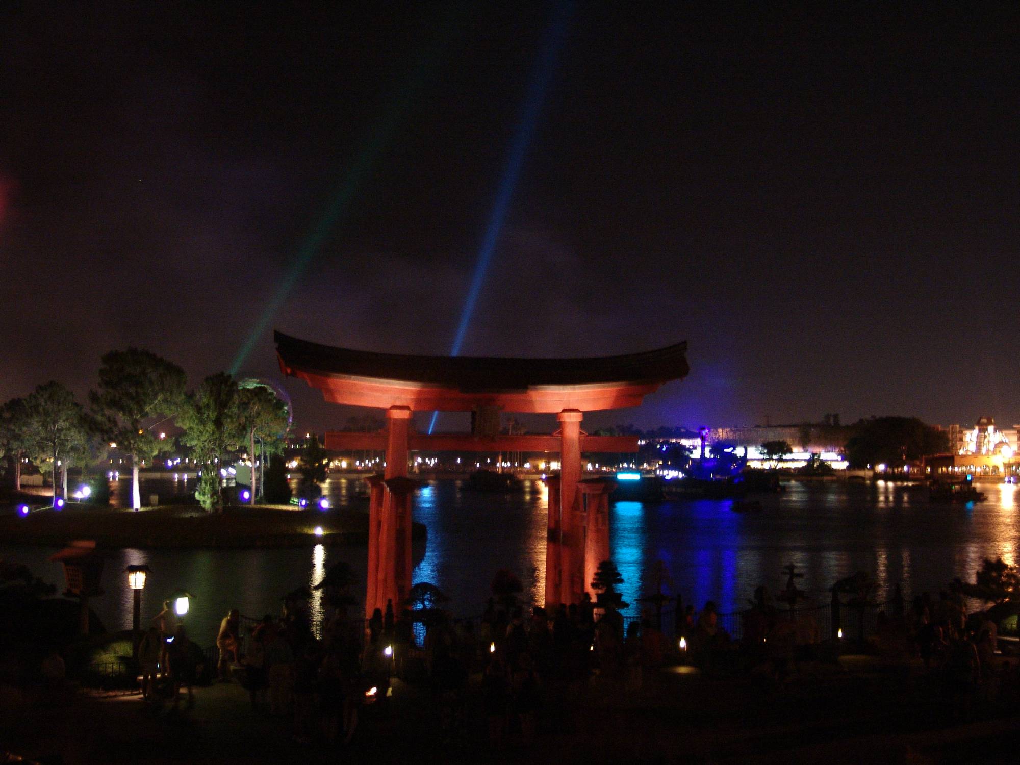 Epcot - Japan at night