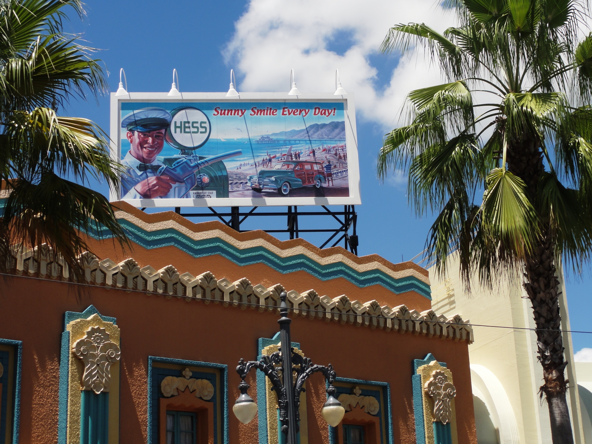Hollywood Studios - Vintage Hess Billboard