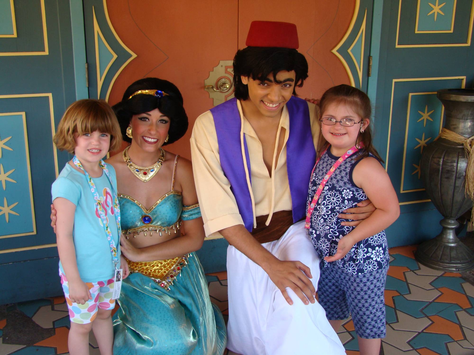 Jasmine and Aladdin